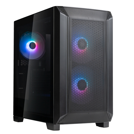 ゲーミングPC AMD Ryzen7 5700X/RX 9060 XT/16GB/1TB/WiFi 6/1年保証【BTO PC】