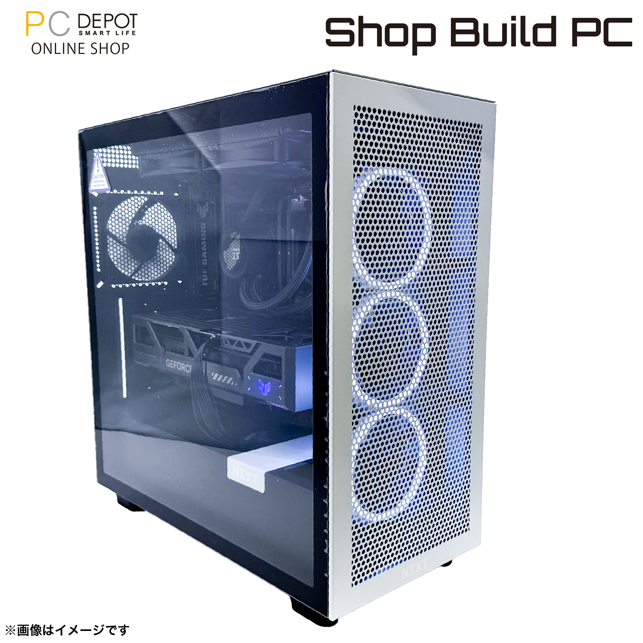 SBXRG-R7N80-BW(Ryzen7 9800X3D/RTX5080/64GB/2TB) ミドルタワー