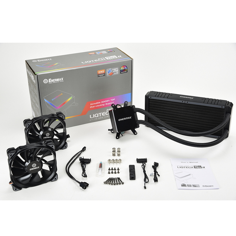 【ジャンク品】ENERMAX ELC-LTTRTO240-TBP オールインワン水冷クーラー