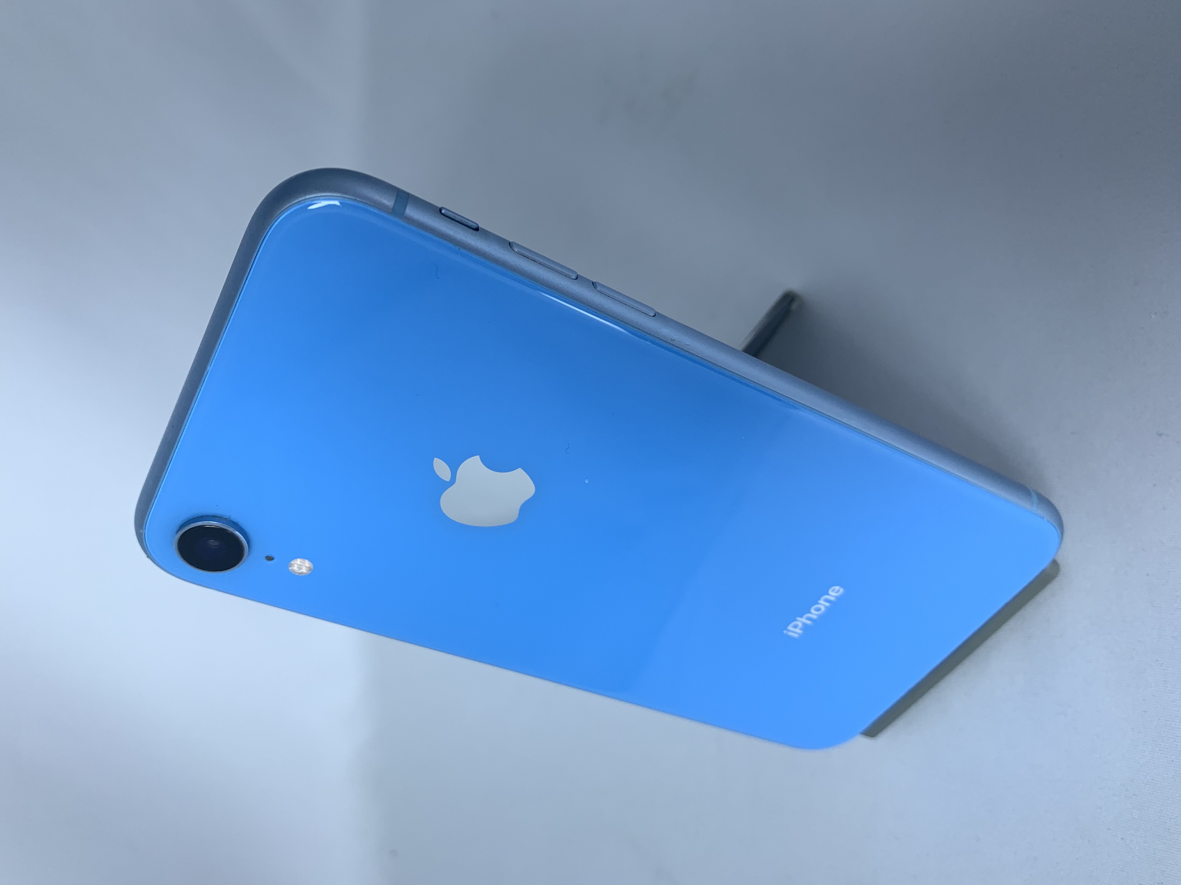 【中古：Bランク】iPhone XR 64GB ブルー simロック解除済【30日返金保証】【赤ロム保証付き】