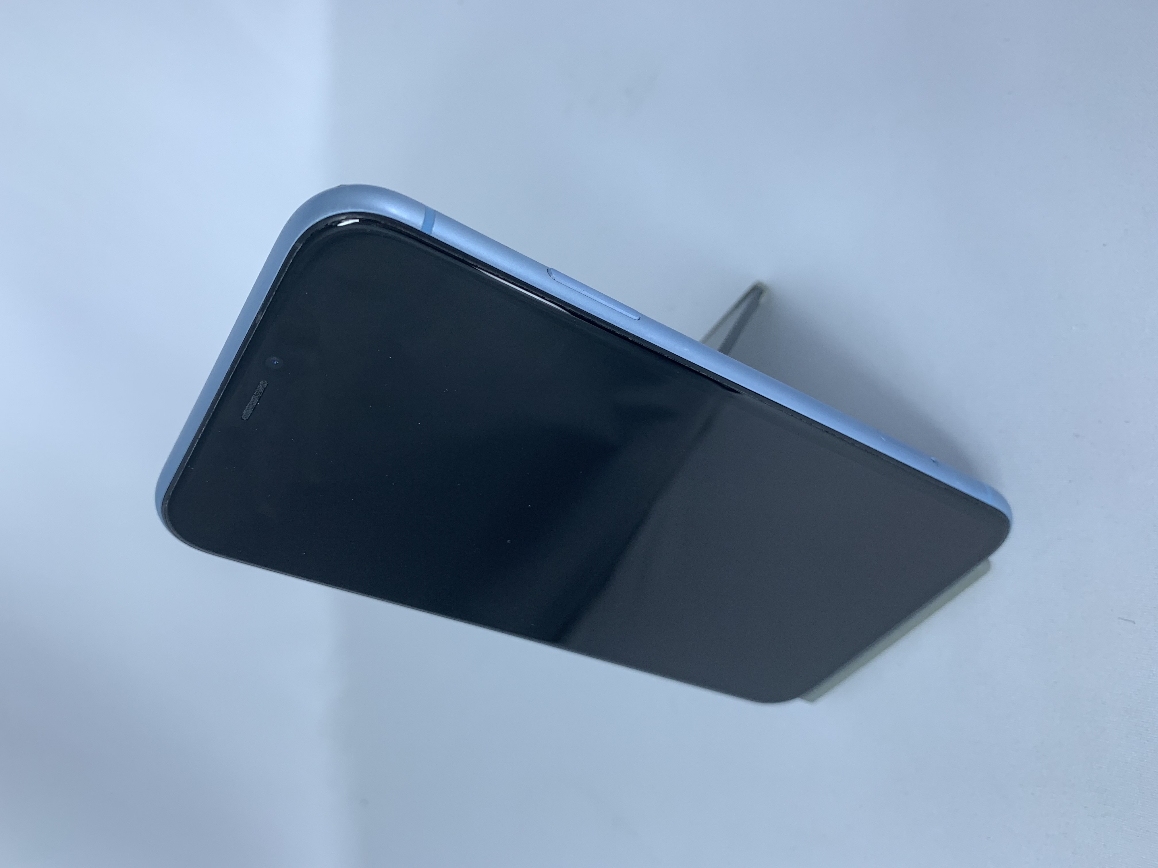 【中古：Bランク】iPhone XR 64GB ブルー simロック解除済【30日返金保証】【赤ロム保証付き】