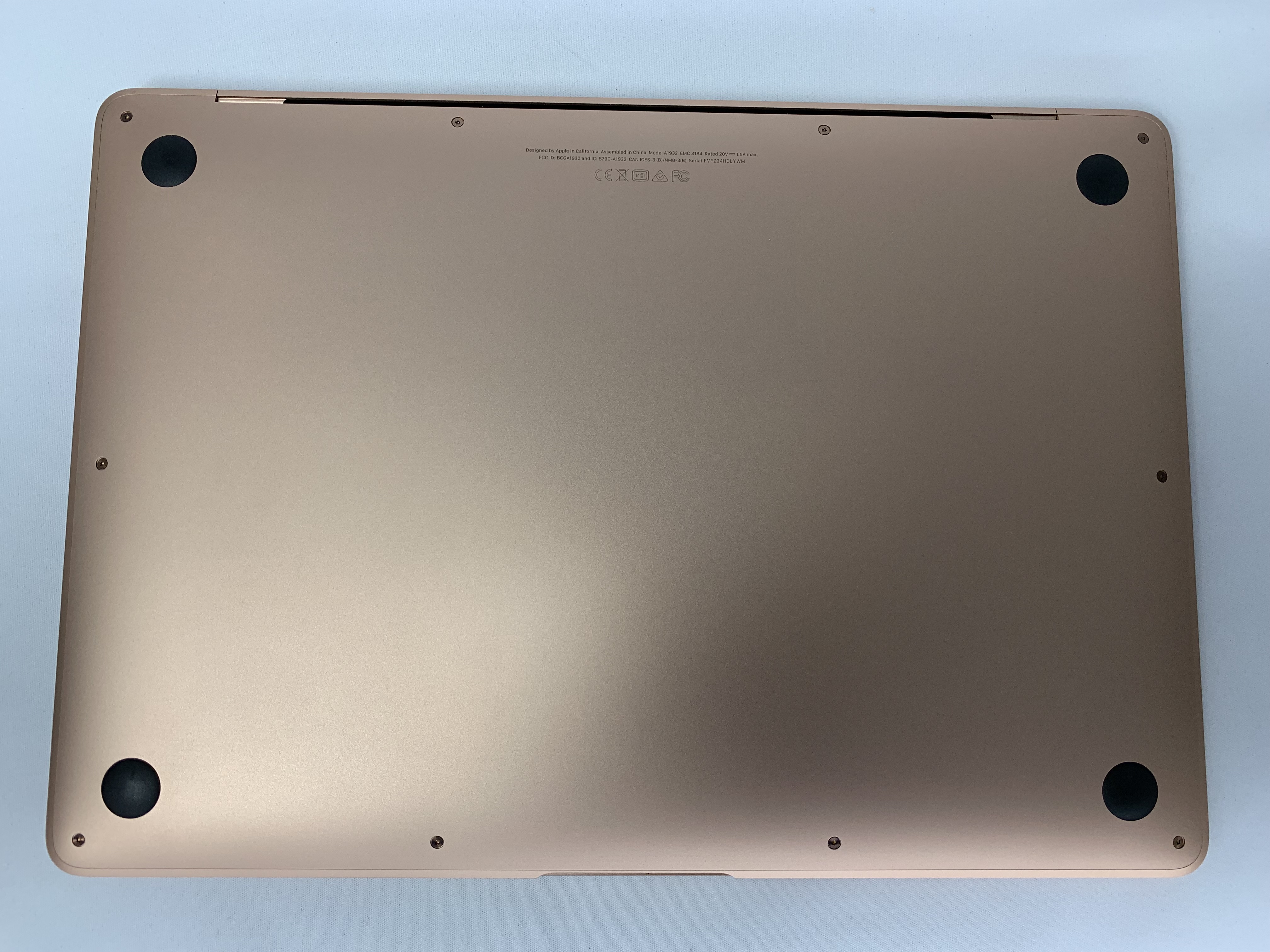 【行く年来る年セール】【中古：Bランク】Apple MacBook Air (2019) Retinaディスプレイ 1600/13.3 MVFN2J/A [ゴールド]【30日返金保証】