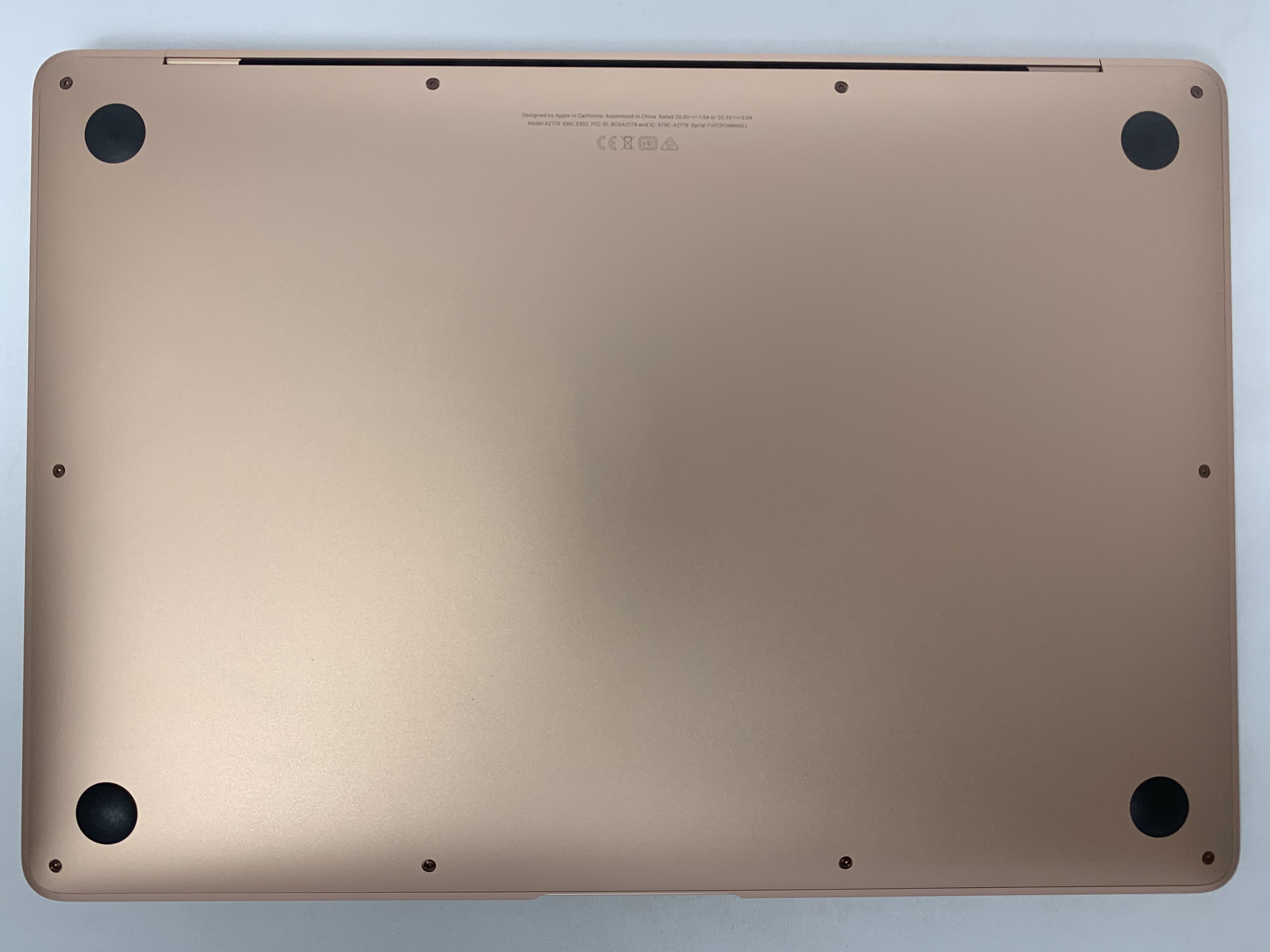 【中古：Bランク】Apple MacBook Air(2020年) 13.3インチ ゴールド MVH52J/A【30日返金保証】