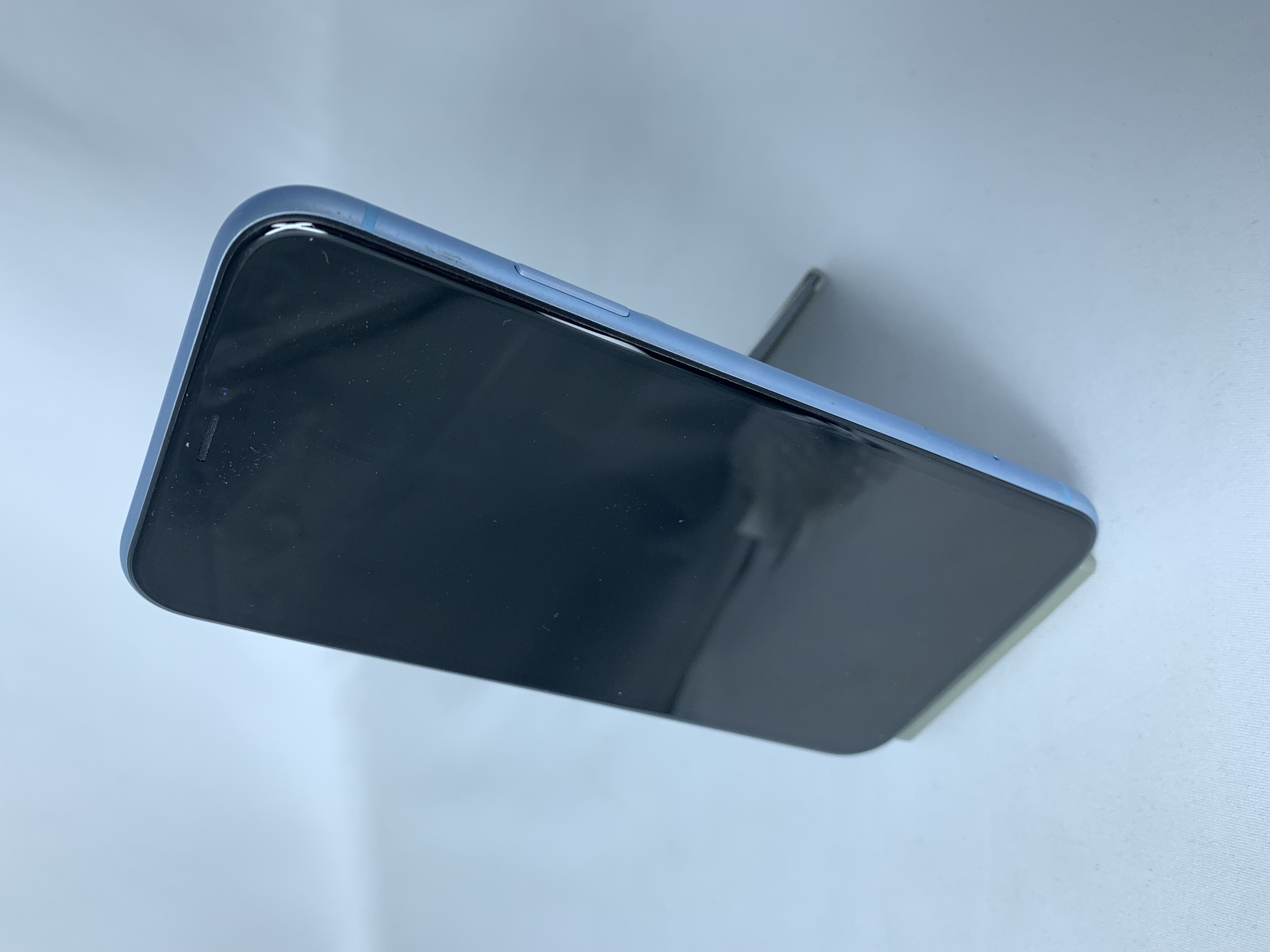 【中古：Bランク】iPhone XR 128GB ブルー simロック解除済【30日返金保証】【赤ロム保証付き】