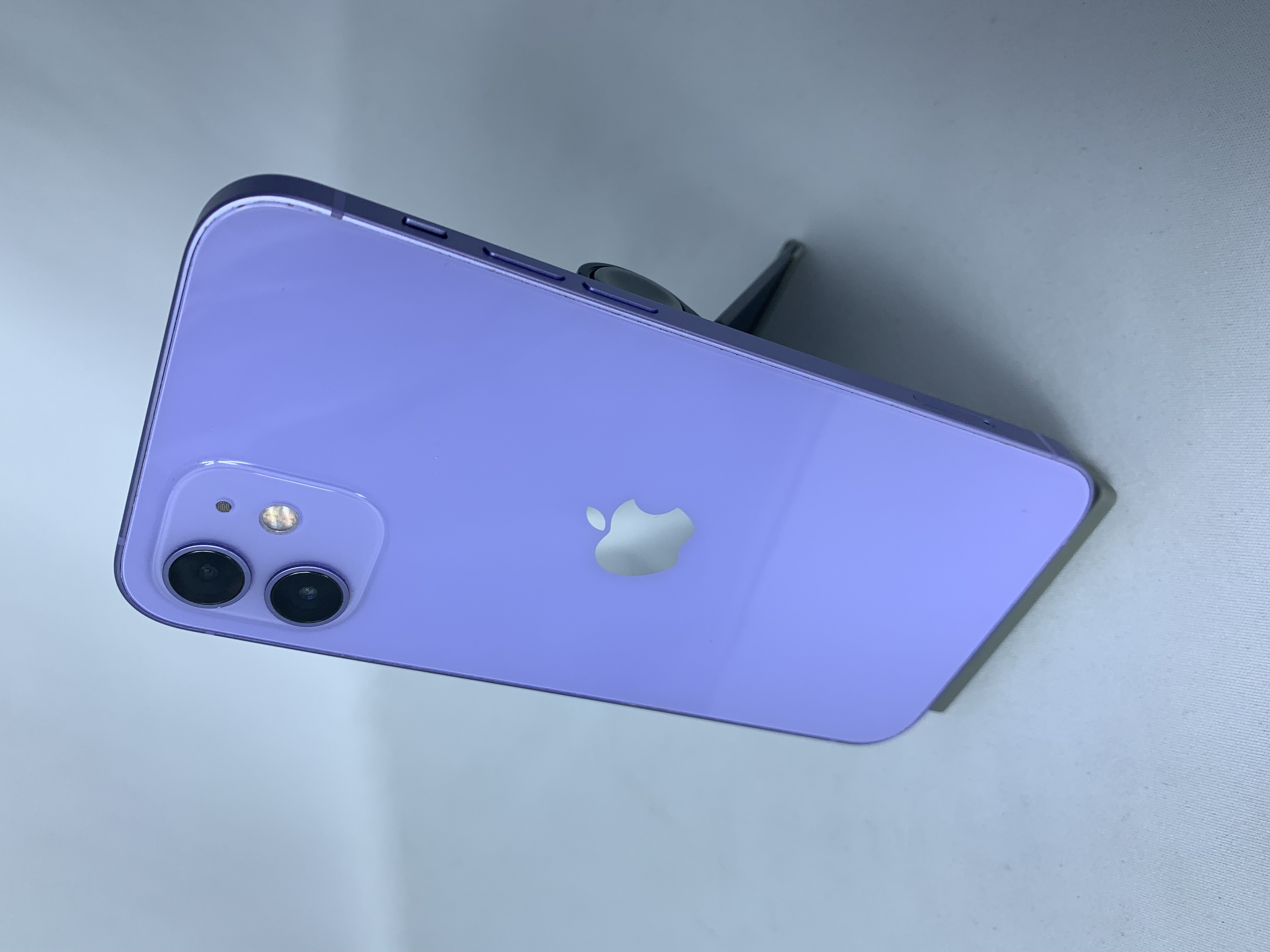【中古：Bランク】iPhone 12 256GB パープル simロック解除済【30日返金保証】【赤ロム保証付き】