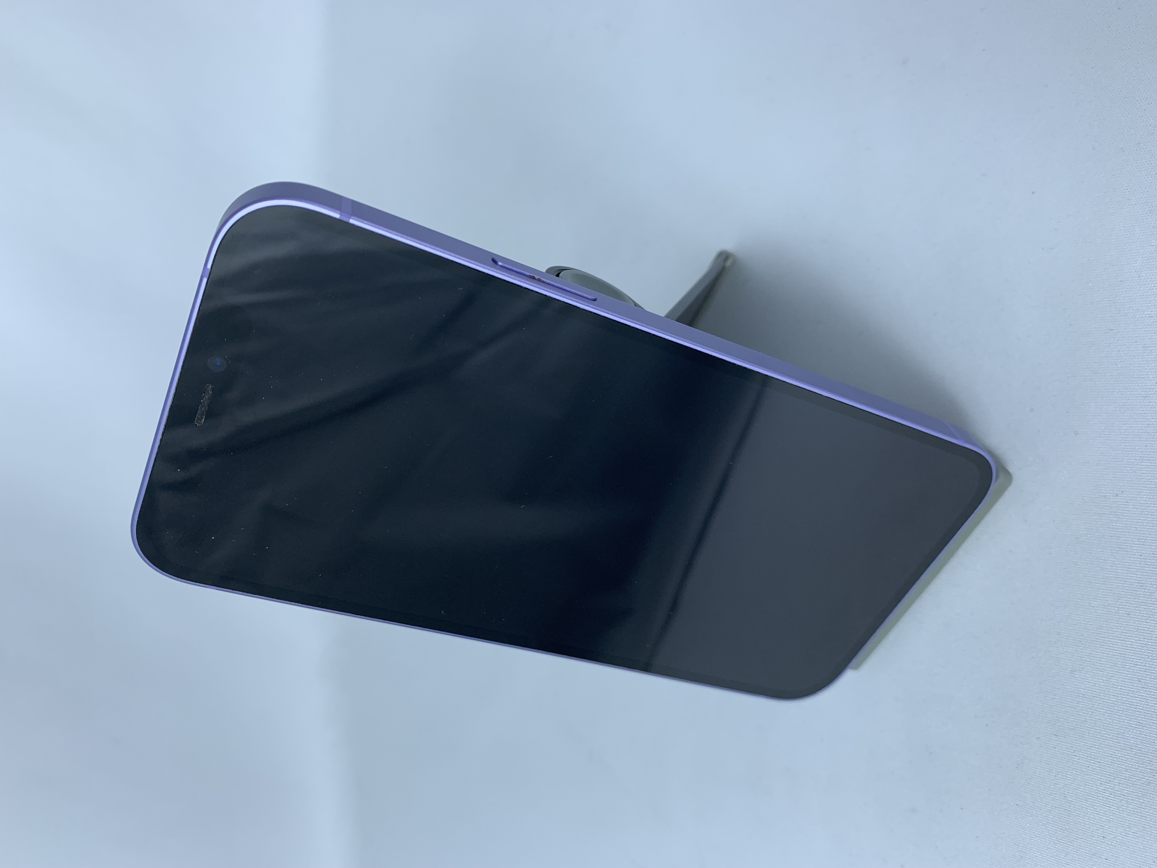 【中古：Bランク】iPhone 12 256GB パープル simロック解除済【30日返金保証】【赤ロム保証付き】