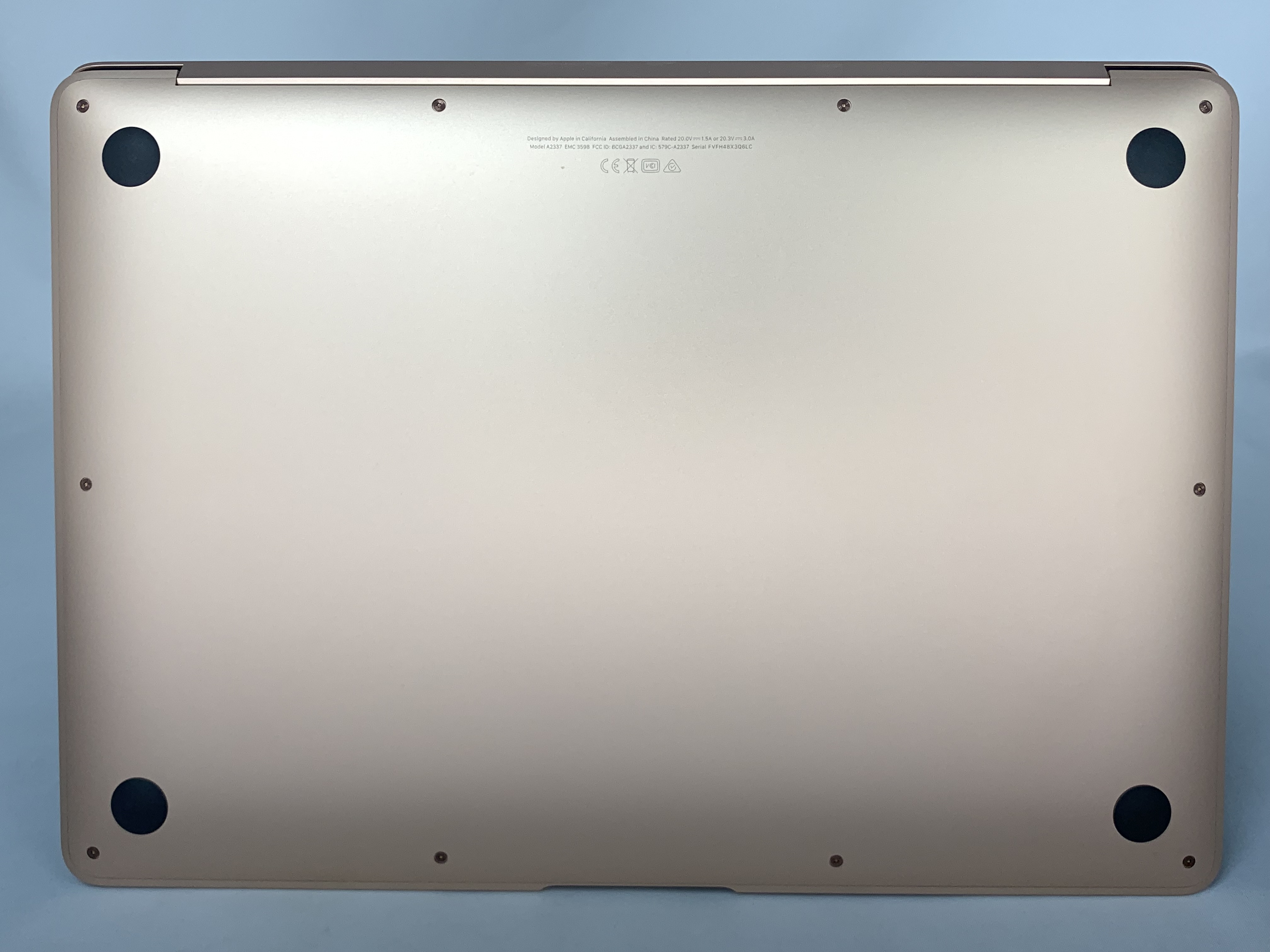【中古：Aランク】Apple MacBook Air(2020年) 13.3インチ ゴールド MGND3J/A【30日返金保証】