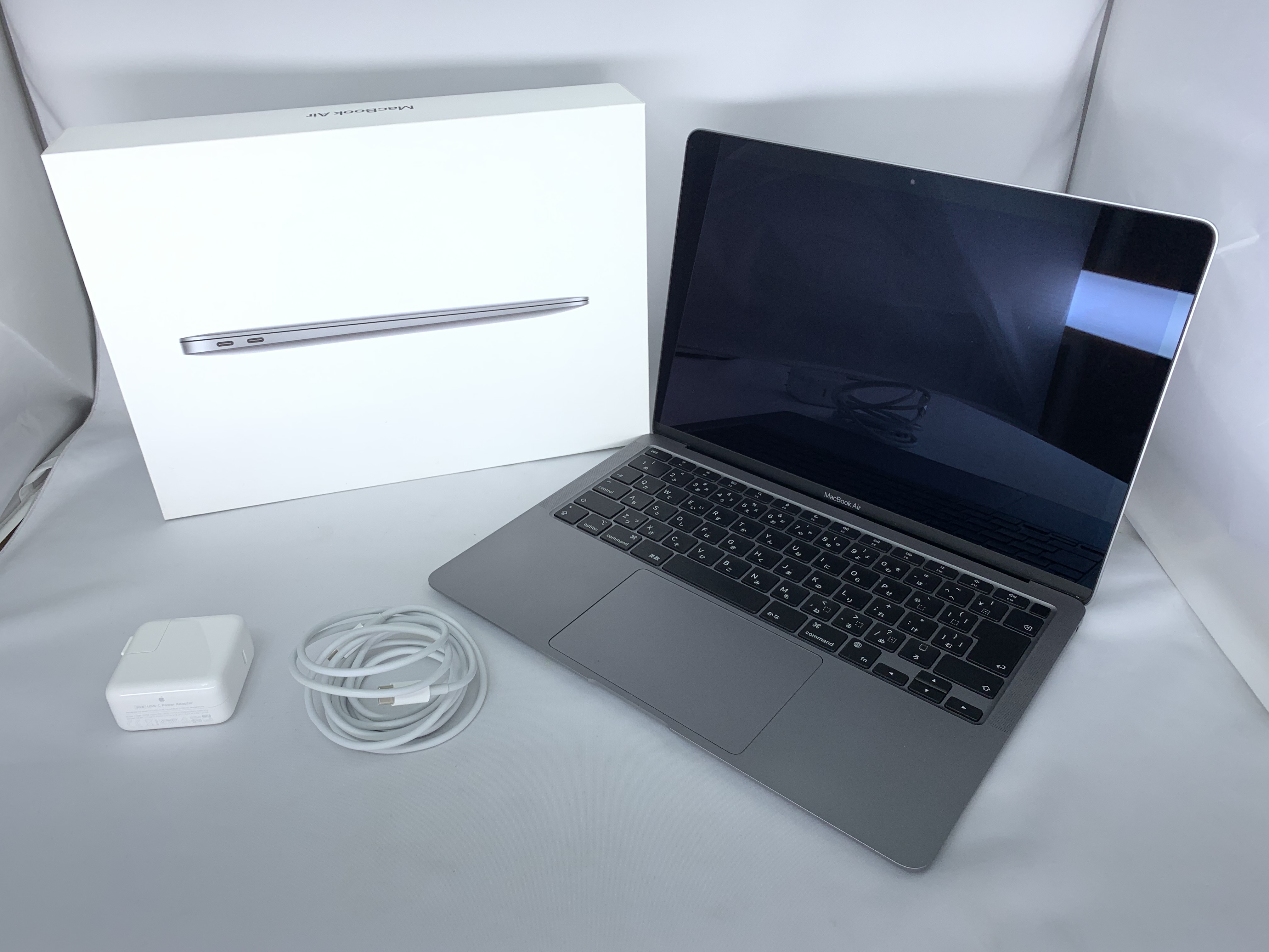【中古：Bランク】Apple MacBook Air M1(2020年) Retinaディスプレイ 13.3インチ MGN73J/A 1TBカスタムモデル[スペースグレイ]【30日返金保証】