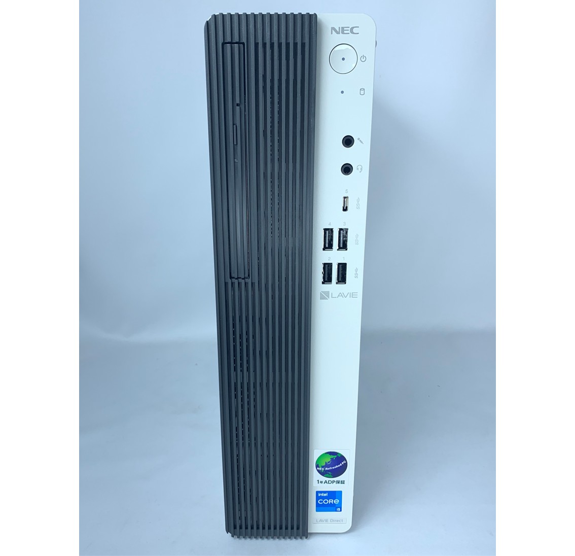 【中古：Sランク】NECリフレッシュPC 2025年春モデル Office付 デスクトップ　PC-GJ266ZZA1【１年保証付き】