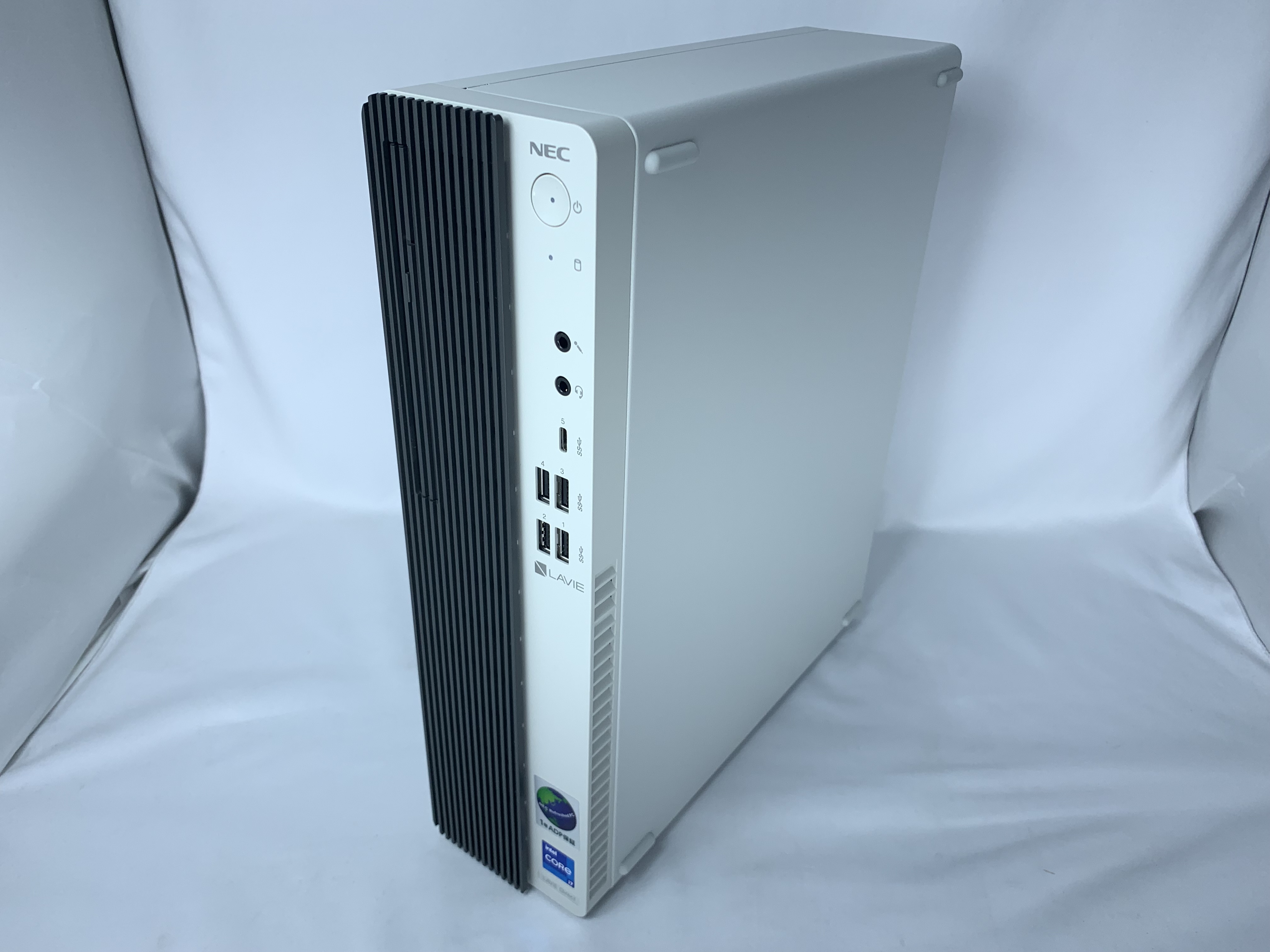 【中古：Sランク】NECリフレッシュPC 2025年春モデル Office付 デスクトップ　PC-GJ218ZZA1【１年保証付き】