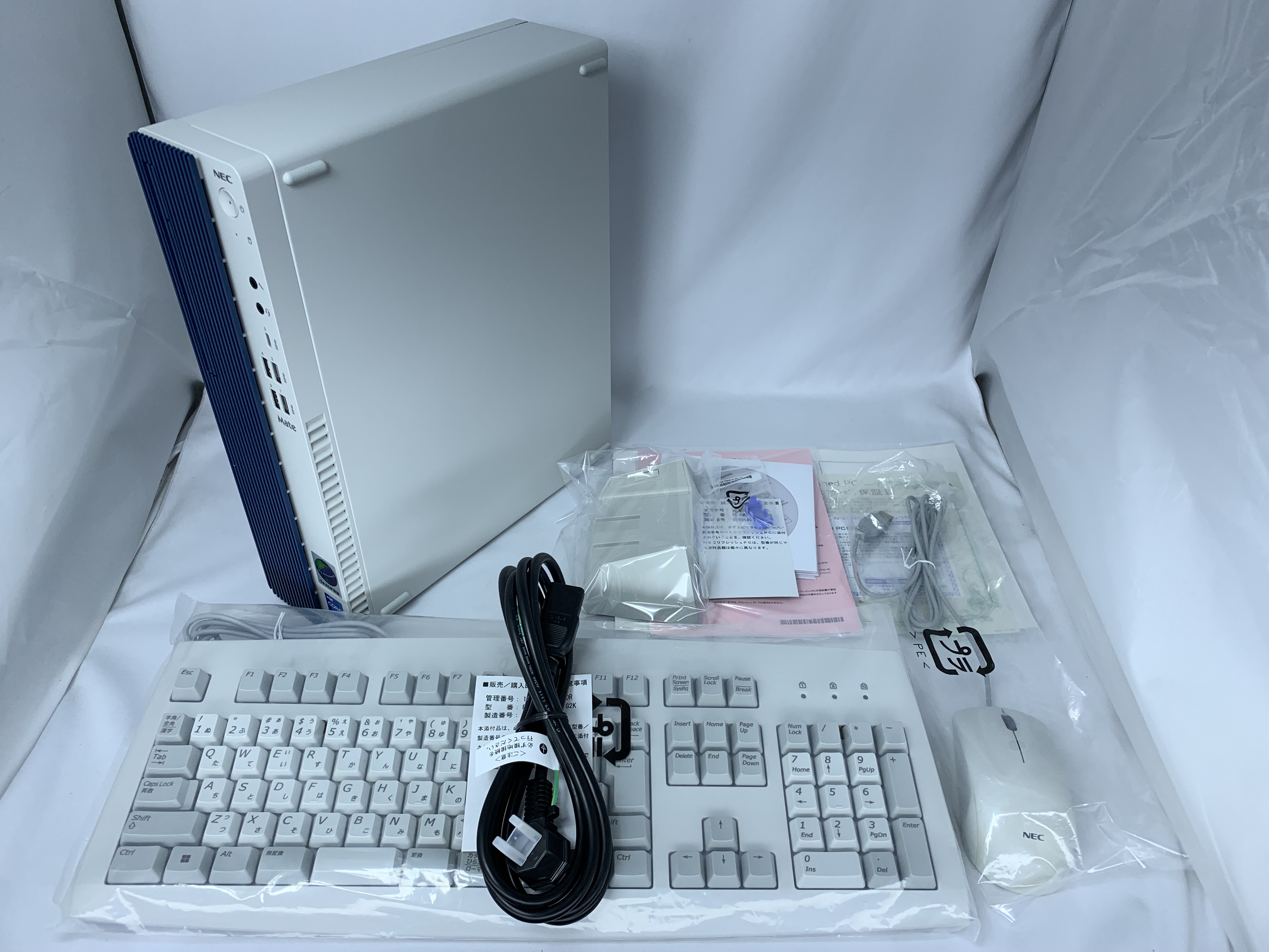 【中古：Sランク】NECリフレッシュPC 2023年秋モデル PC-MKT46LZGAG2K　デスクトップ【１年保証付き】