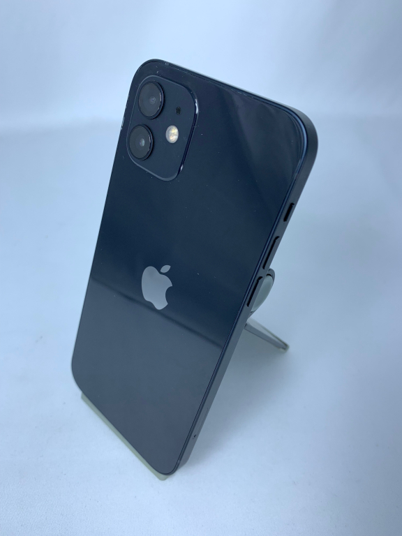 【中古:Bランク】iPhone 12 64GB ブラック SIMロック解除済【30日返金保証】【赤ロム保証付き】