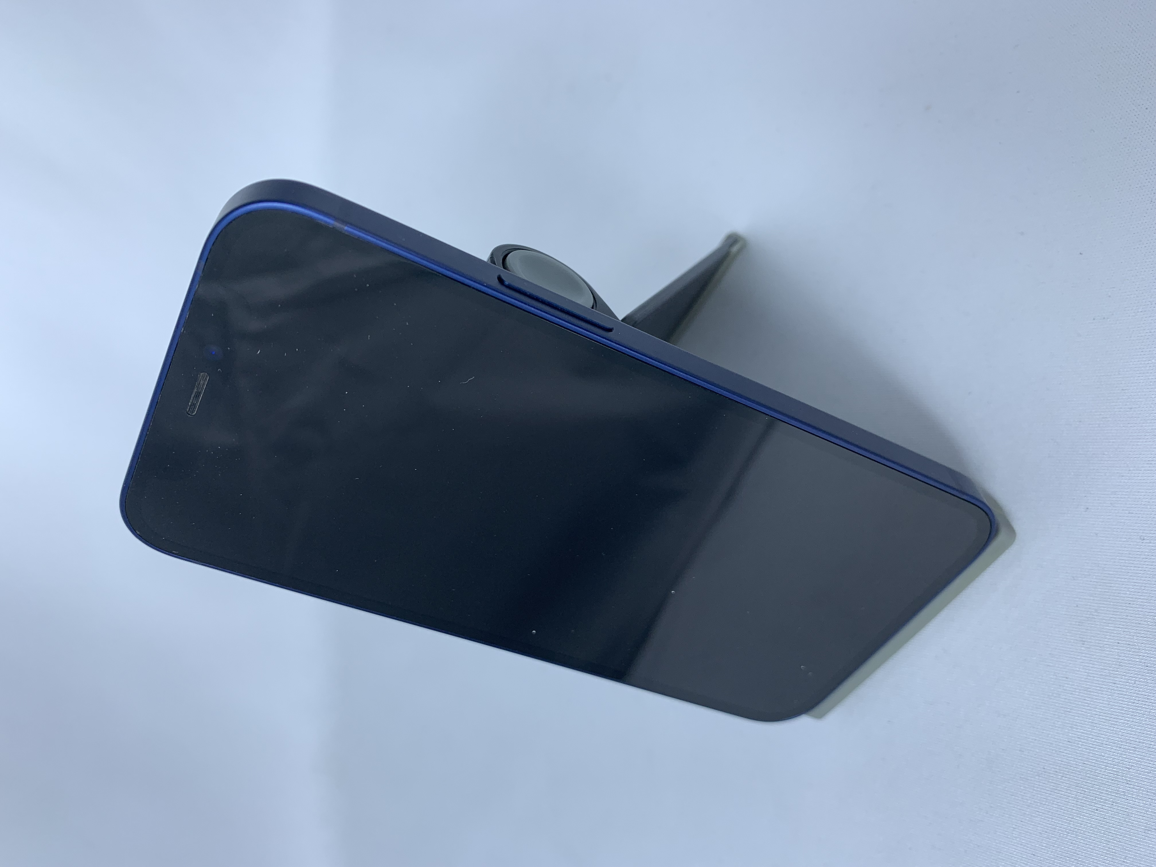 【中古：Cランク】【バッテリー劣化】iPhone 12 mini 256GB ブルー SIMロック解除済【30日返金保証】【赤ロム保証付き】