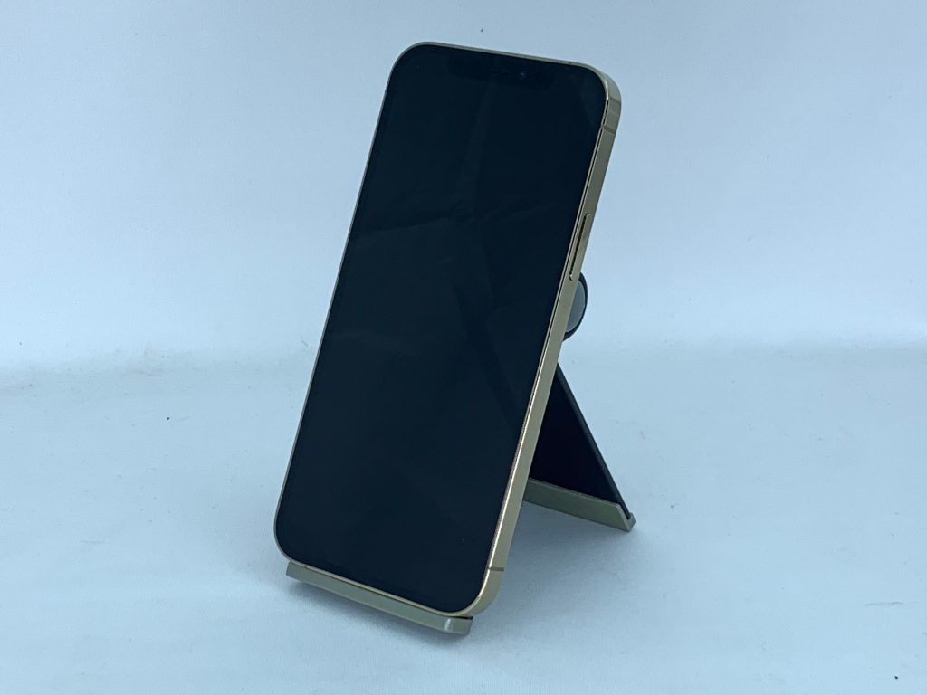 【中古：Bランク】iPhone 12 Pro 128GB ゴールド simロック解除済【30日返金保証】【赤ロム保証付き】