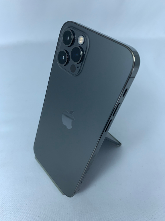 【中古：Cランク】【バッテリー劣化】iPhone 12 Pro 256GB グラファイト simロック解除済【30日返金保証】【赤ロム保証付き】