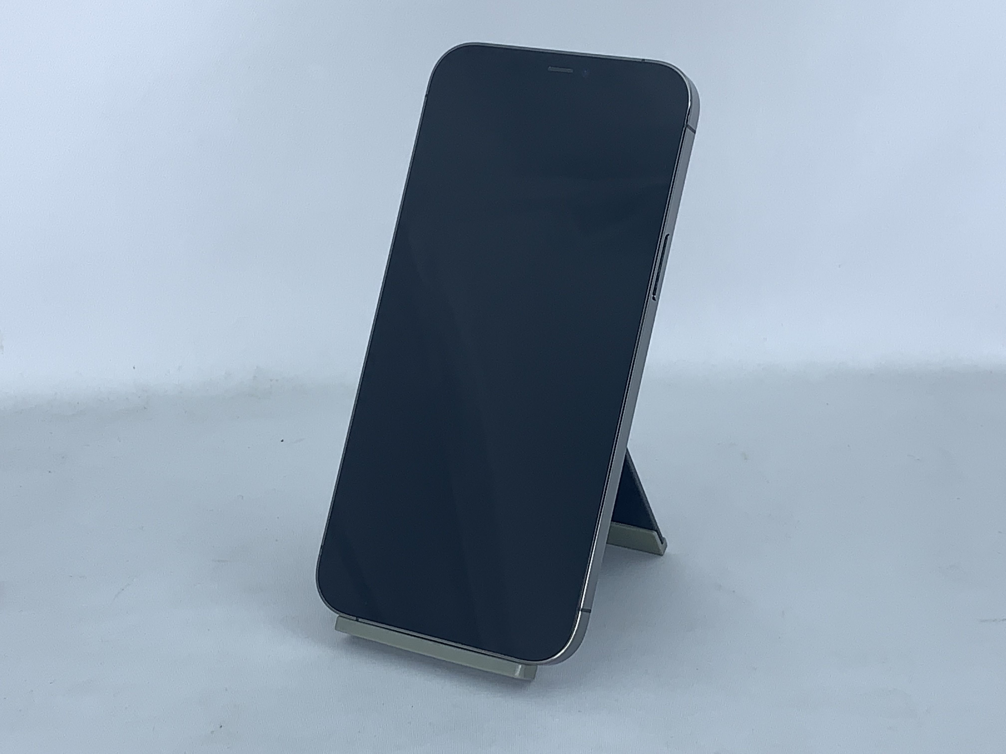 中古：Bランク】iPhone 12 ProMAX 128GB グラファイト simロック解除済