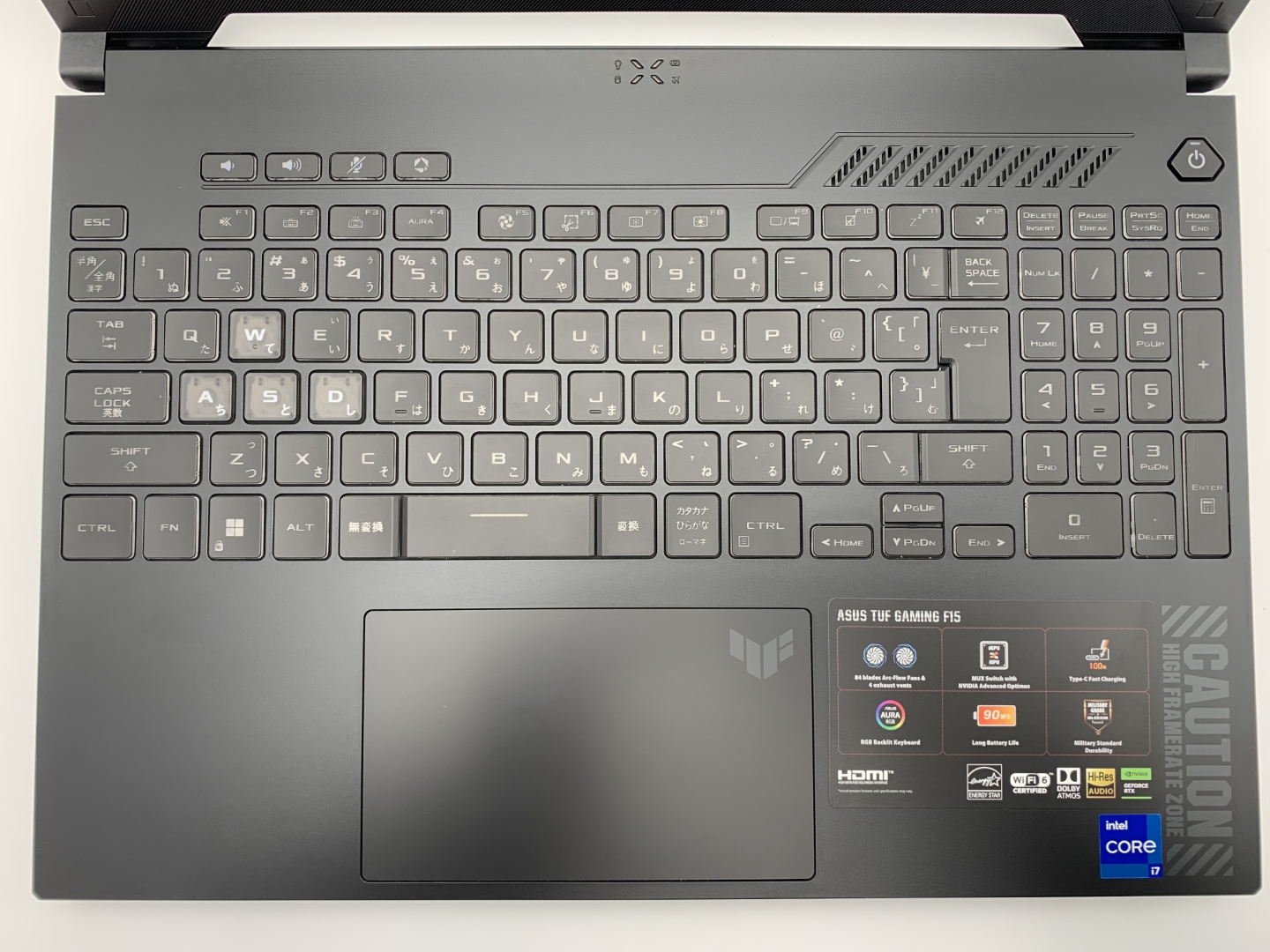 【アウトレット】ASUS TUF Gaming F15 ゲーミングノートPC  i7-13620H、RTX4060、メモリ32GB 、SSD:1TB、Windows 11 Home  FX507VV-I7R406032G(I7 32 1T)【30日間返品保証】