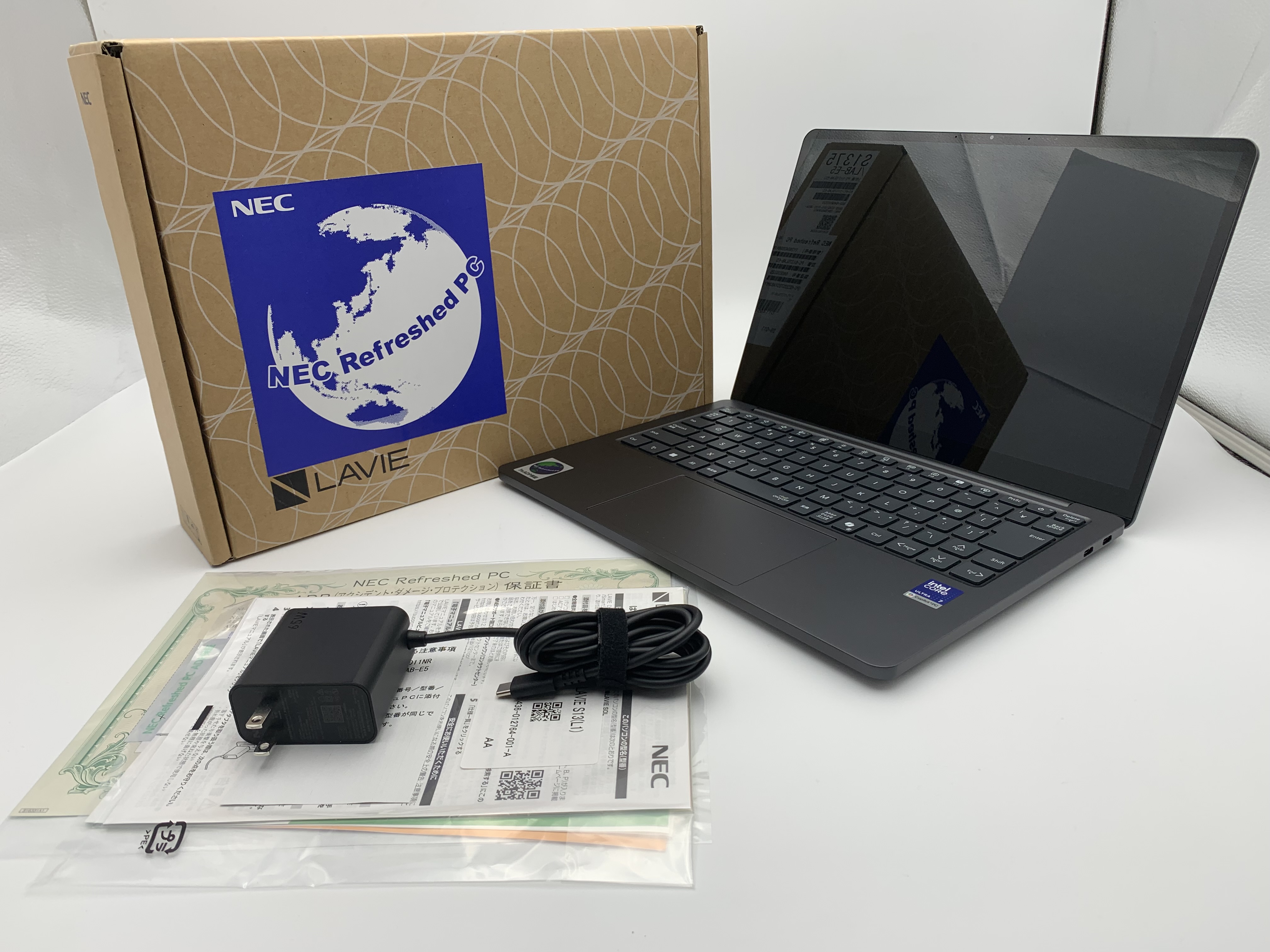 【中古：Sランク】NECリフレッシュPC 2025年秋モデル PC-S1375LAB-E5　Office付 ノートパソコン【１年保証付き】