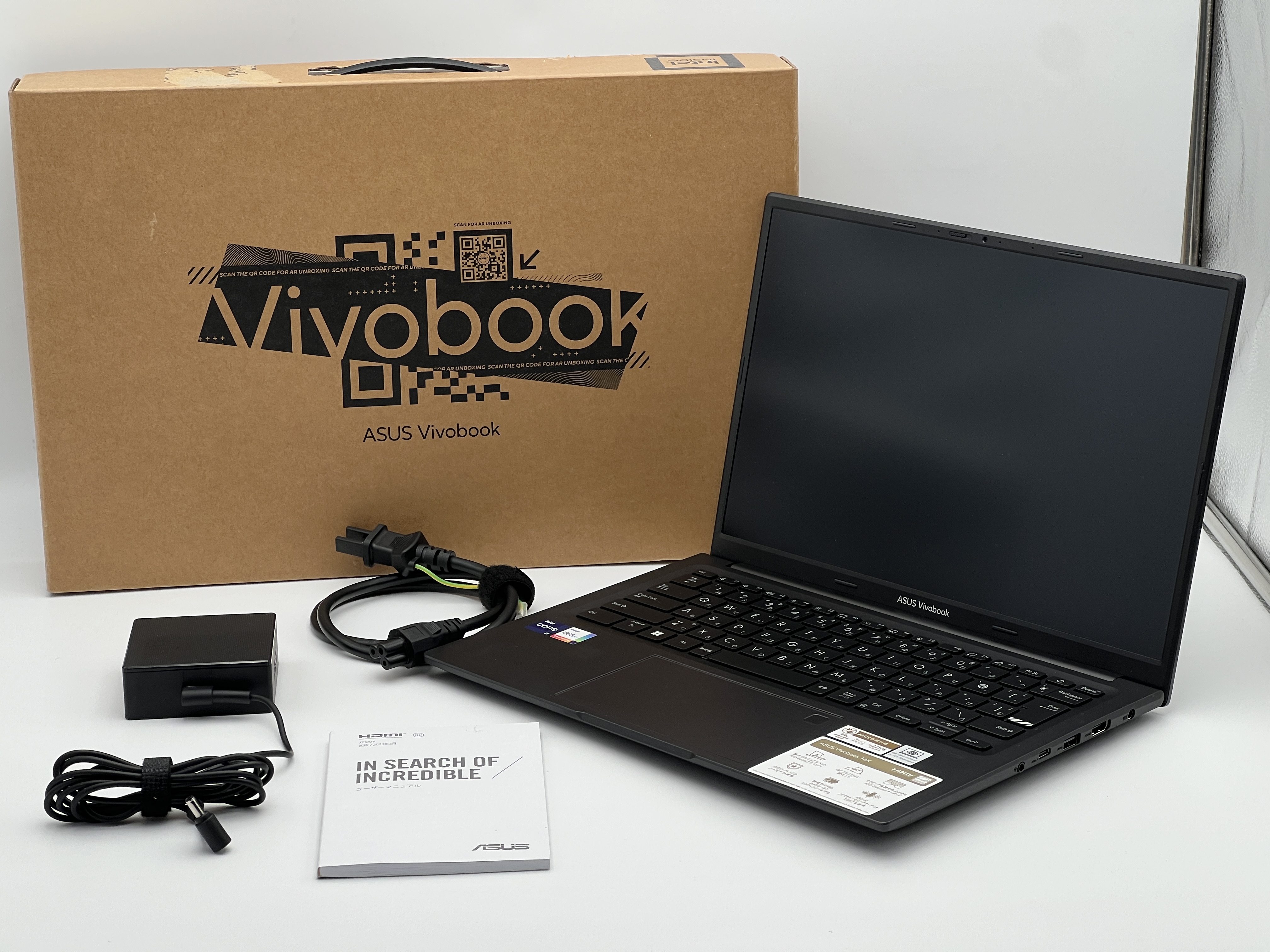 【アウトレット】ASUS  Vivobook 14X K3405VA-LY029W  [インディーブラック]
