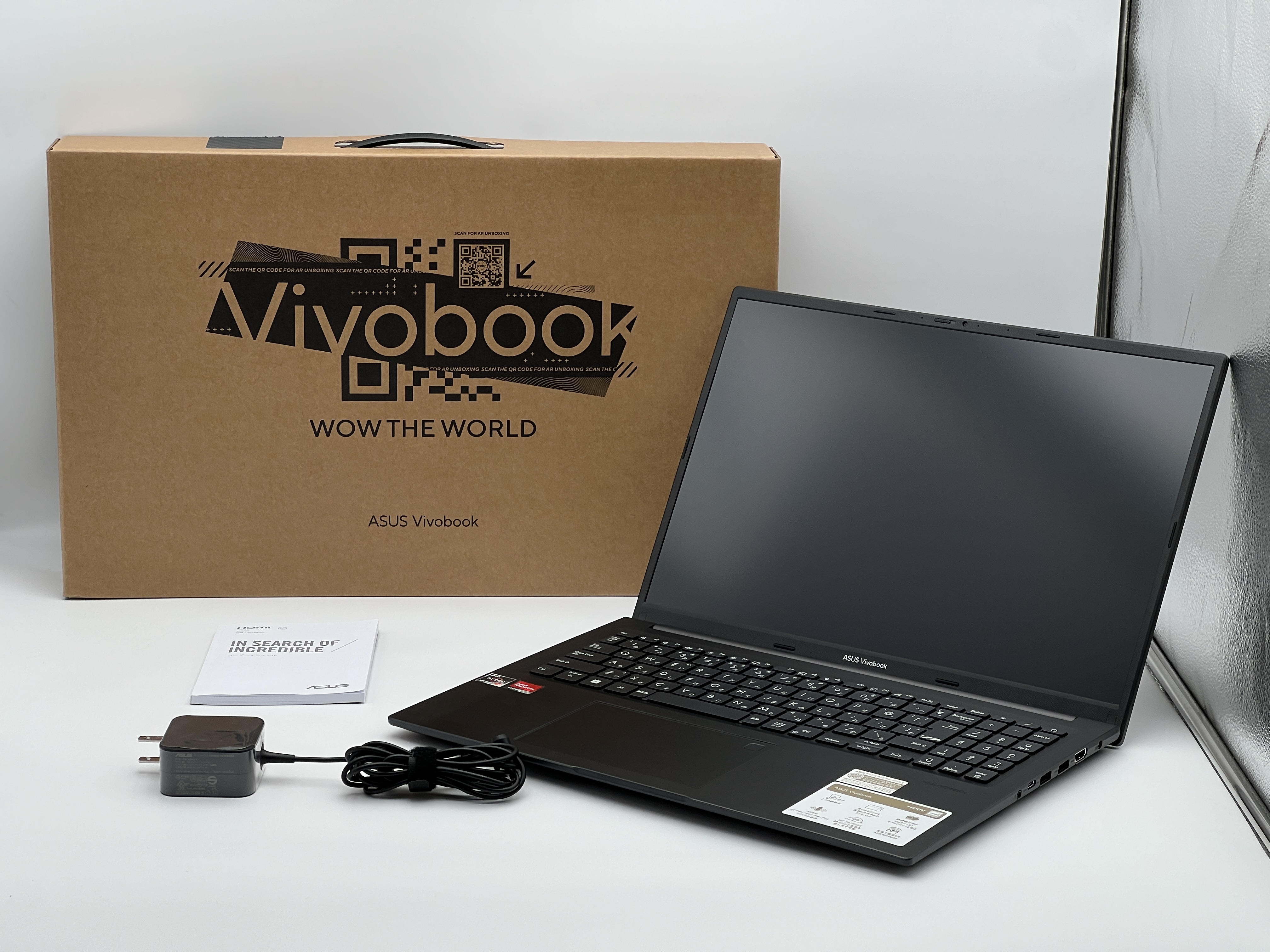 【アウトレット】ASUS Vivobook 16 M1605YA-R5165BW  [インディーブラック]