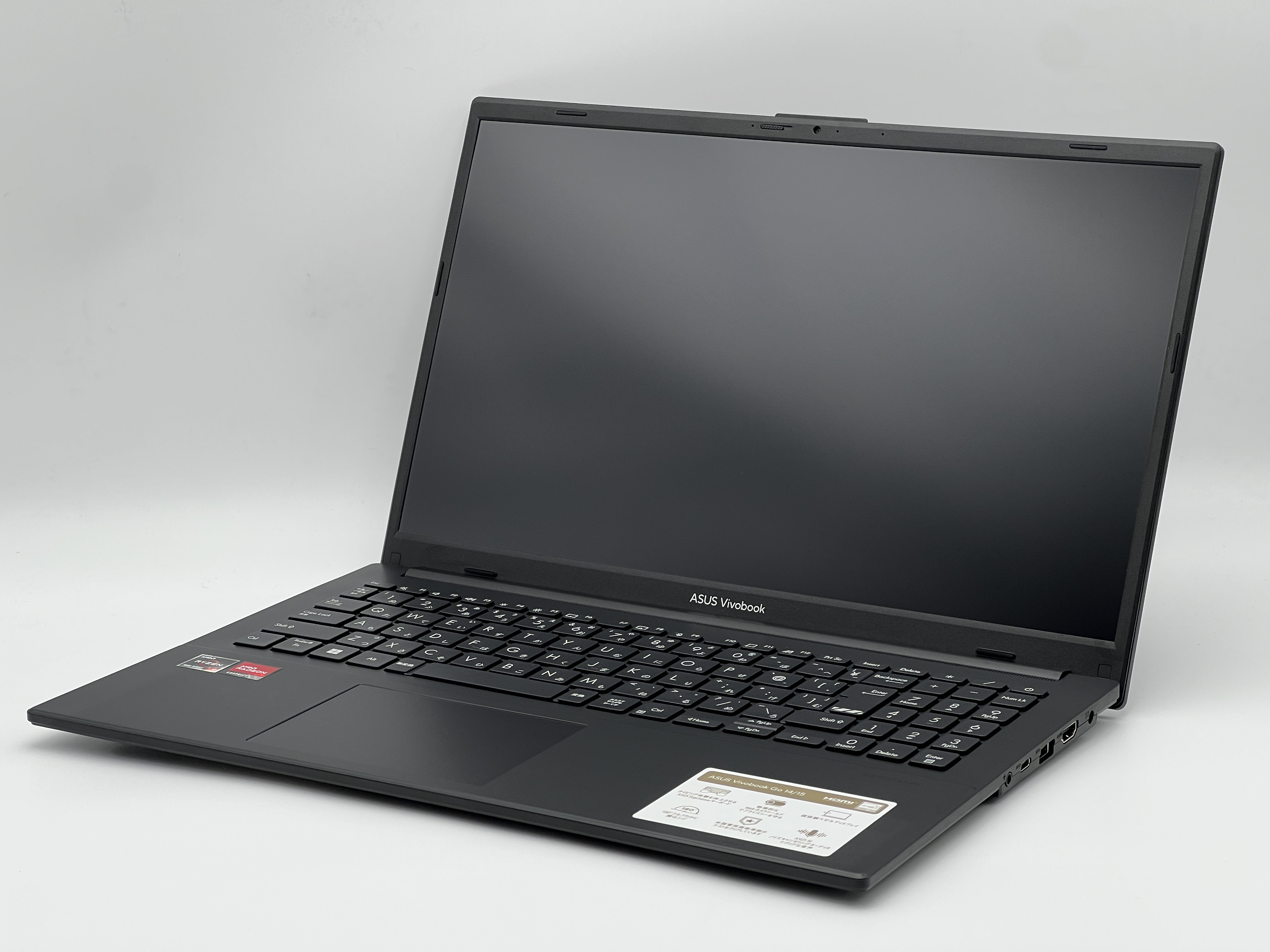 【アウトレット】ASUS Vivobook Go 15 E1504FA-R5165WSBLE4  [ミックスブラック]