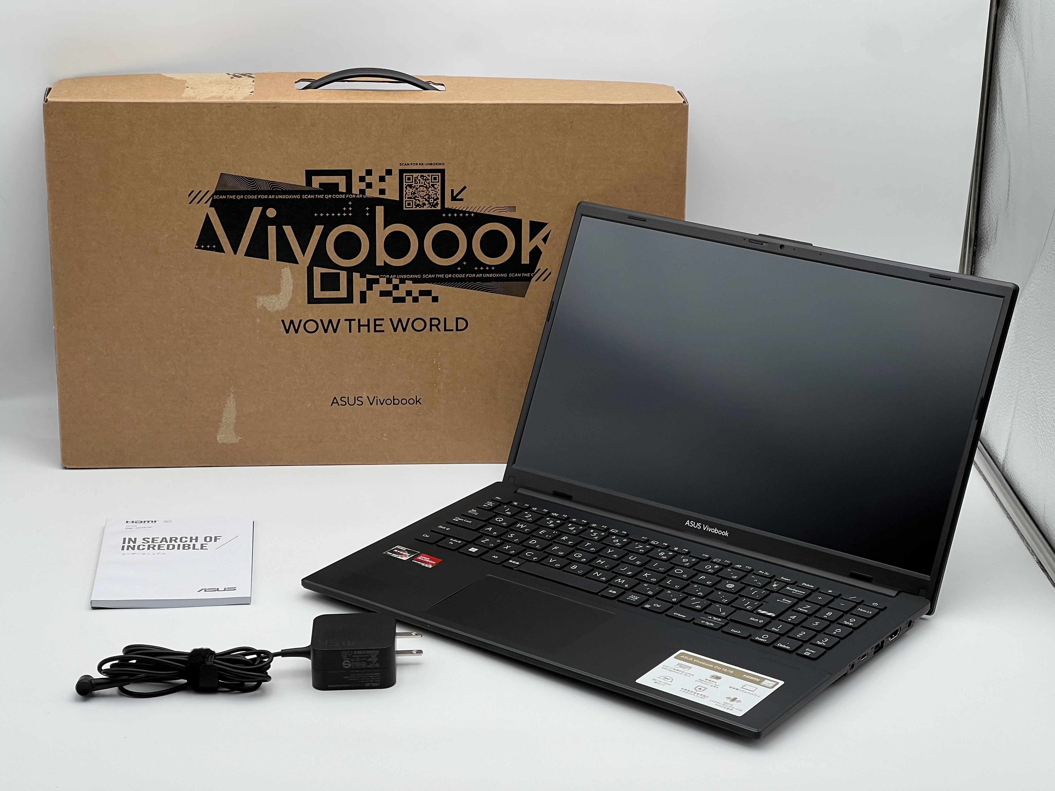 【アウトレット】ASUS Vivobook Go 15 E1504FA-R585KWS4  [ミックスブラック]