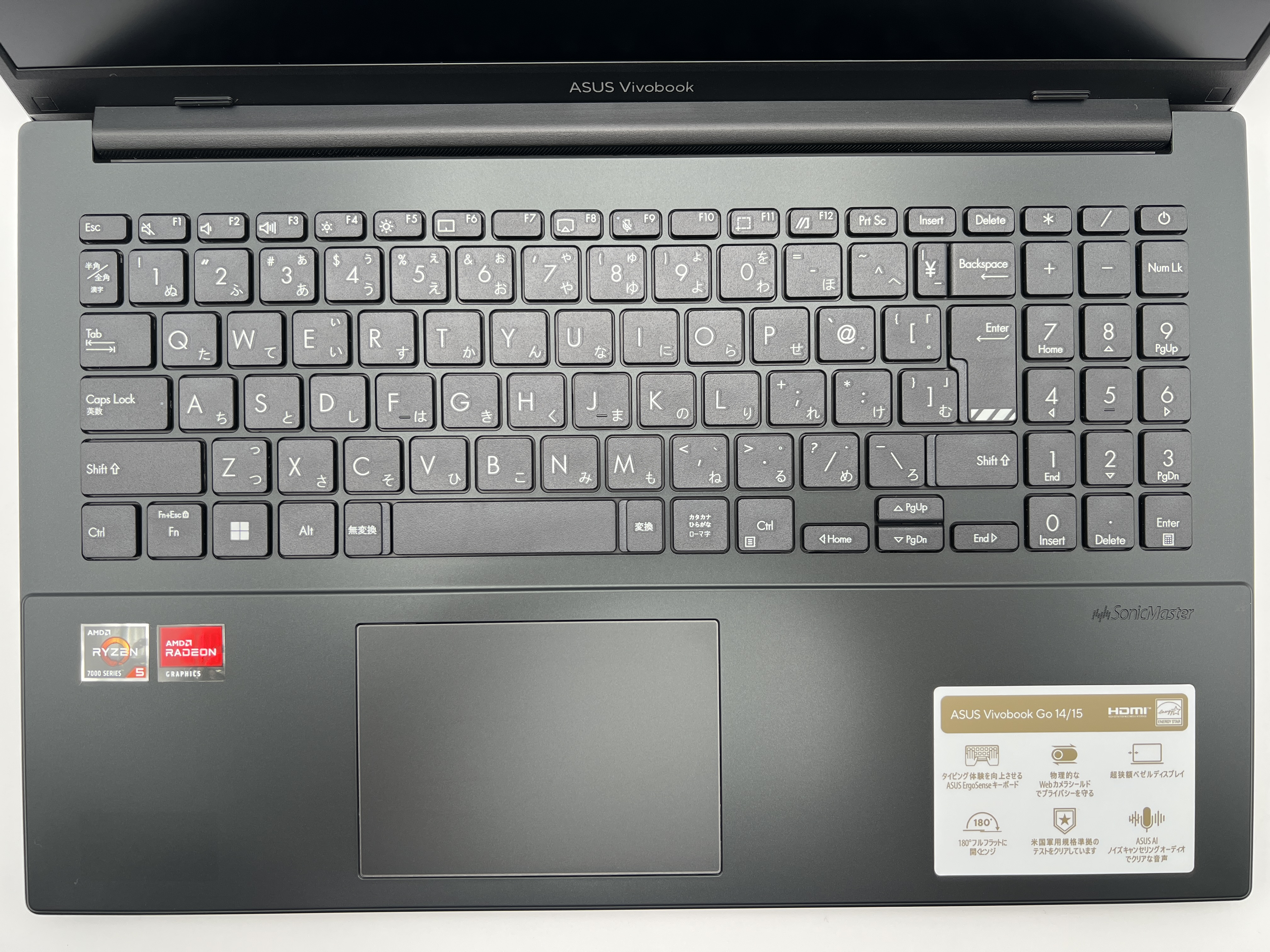【アウトレット】ASUS Vivobook Go 15 E1504FA-R585KWS4  [ミックスブラック]