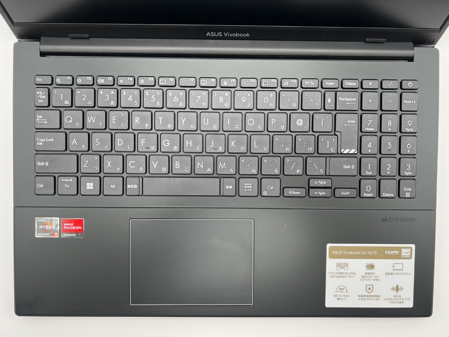 【アウトレット】ASUS Vivobook Go 15 (E1404F) E1504FA-R3165BWS