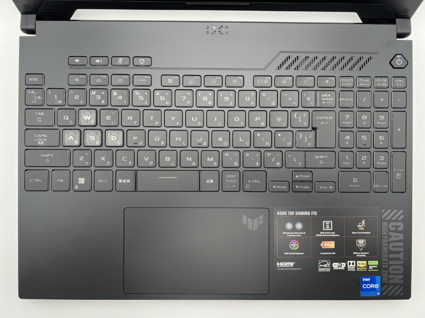 【ゲーミング＆アウトレットセール 8/7 11:00 - 8/17 11:00】【アウトレット】ASUS TUF Gaming F15 FX507VI-LP148X [メカグレー]