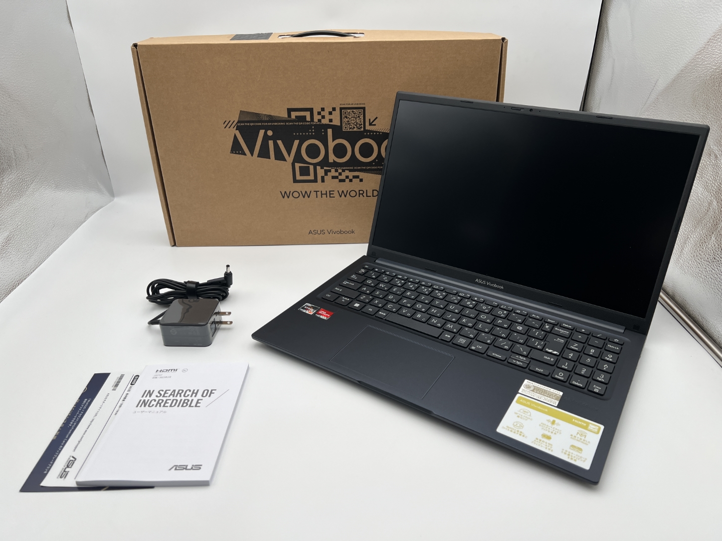 【アウトレット】ASUS Vivobook 15 M1502YA-R7165WSBUE5 Office付[クワイエットブルー]