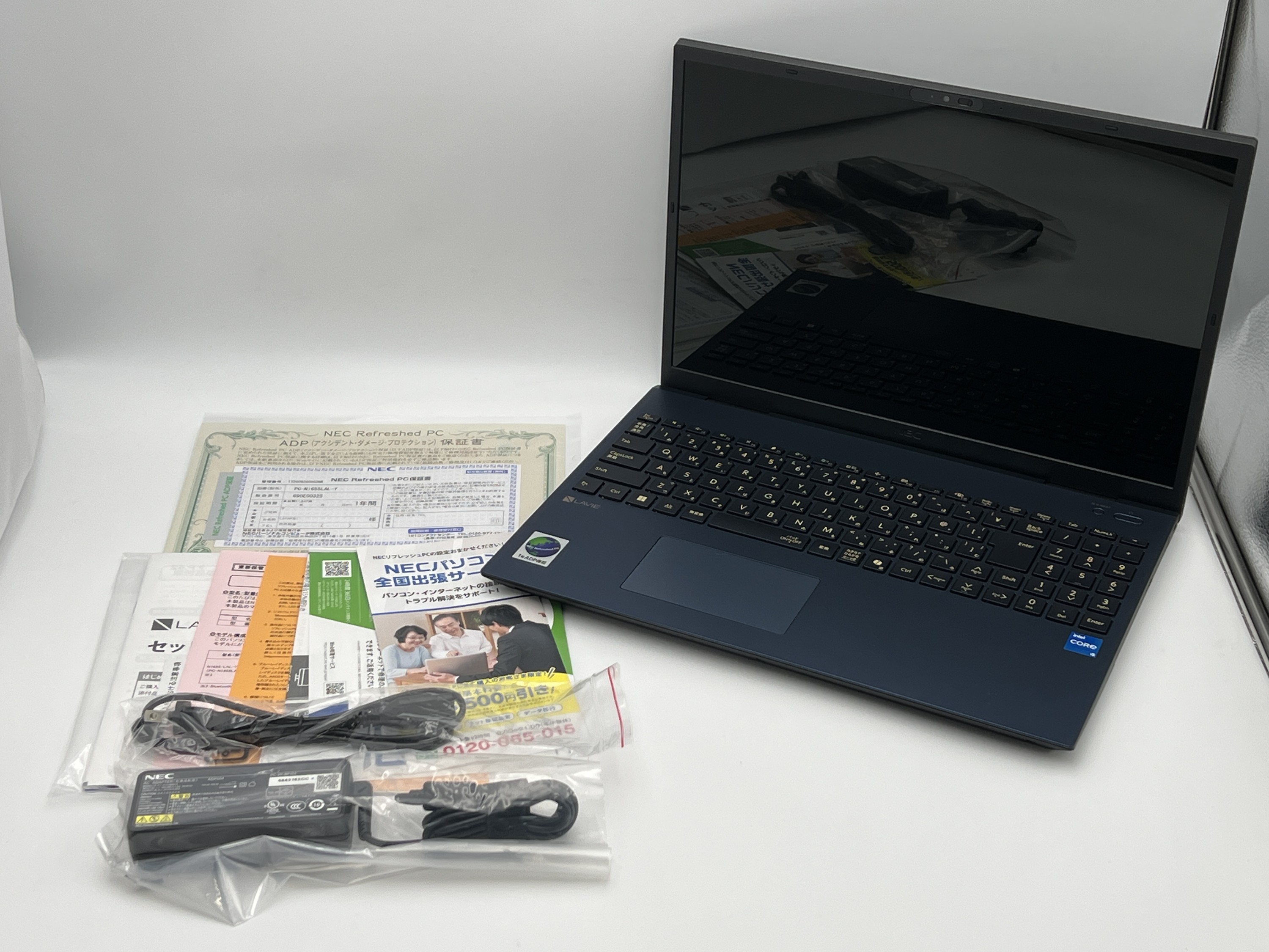 NECリフレッシュPC 2026年2月モデル PC-N1655LAL-Y (Core i5-1335U 16GB 512GB Office付) ノートパソコン【１年保証付き】