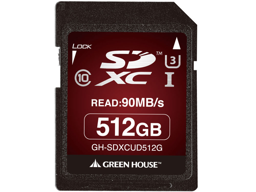 GREEN HOUSE GH-SDXCUD512G [512GB]