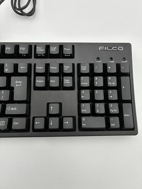 【店頭展示使用品】FILCO Majestouch 3 FKBN108M/NMB3 茶軸 [マットブラック] (30日間保証）