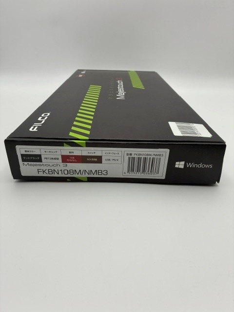 【未開封・未使用】FILCO Majestouch 3 FKBN108M/NMB3 茶軸 [マットブラック] (30日間保証）