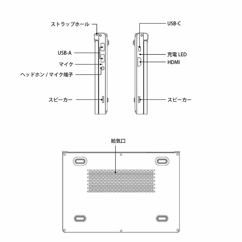 【数量限定】専用ポーチ/ペン付き　GPD Pocket 3 W11(7505)