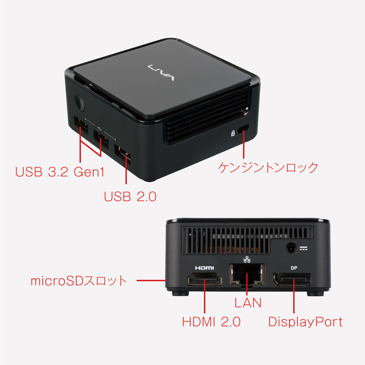 ECS LIVAQ3D-4/64-W10IOT(N5100)