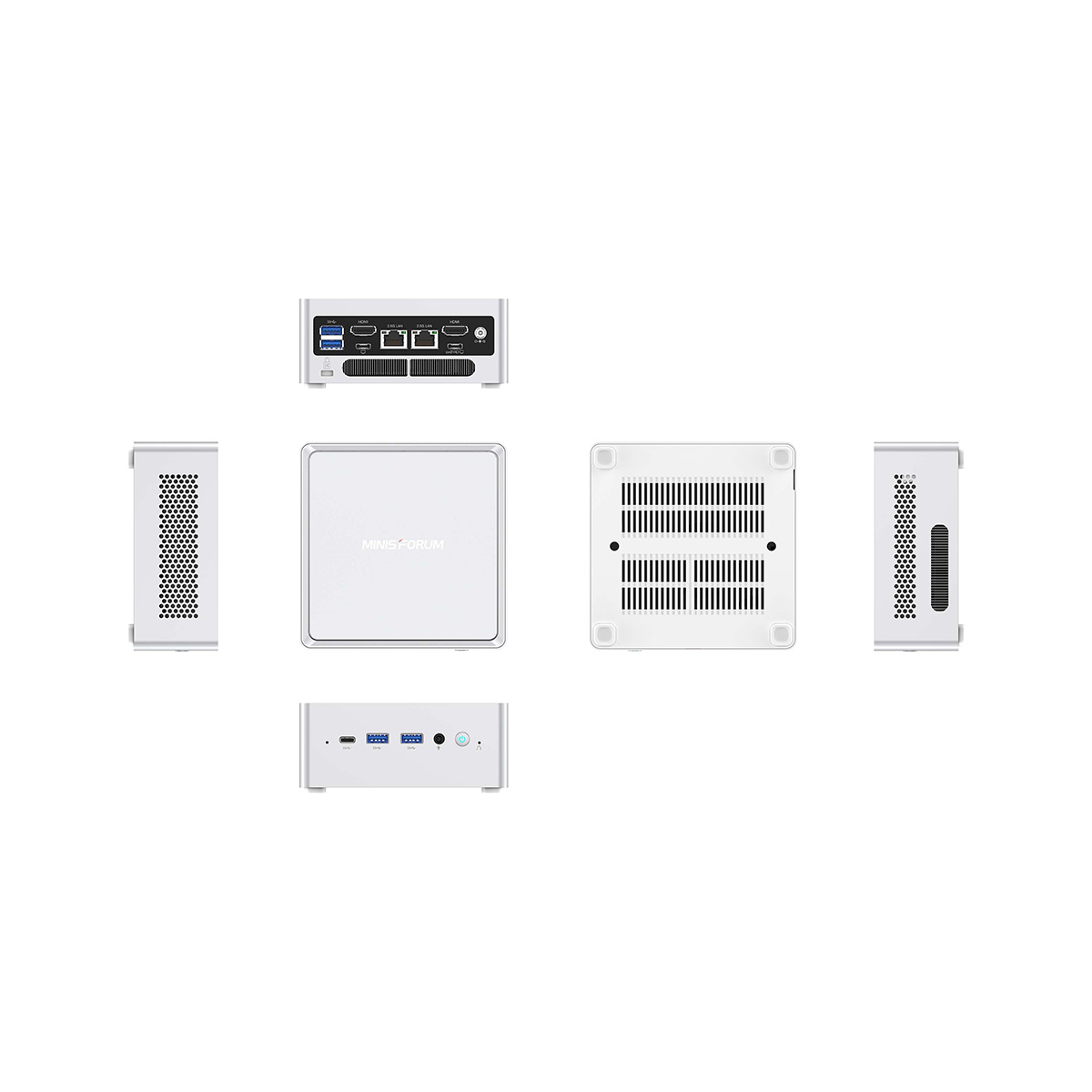 MINISFORUM(ミニスフォーラム) ミニPC メモリ32GB SSD 1TB Windows 11 Pro 64bit 最大4画面出力 NAB5R-32/1T-W11PRO(13500H)