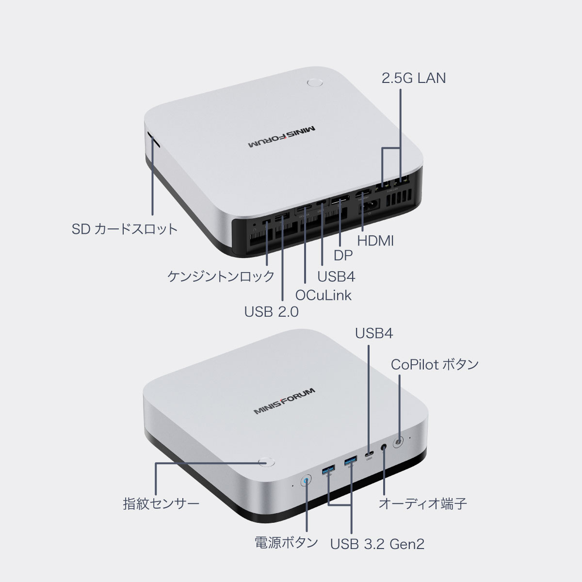 MINISFORUM X1 Pro-370-32/1T-W11Pro(HX 370)