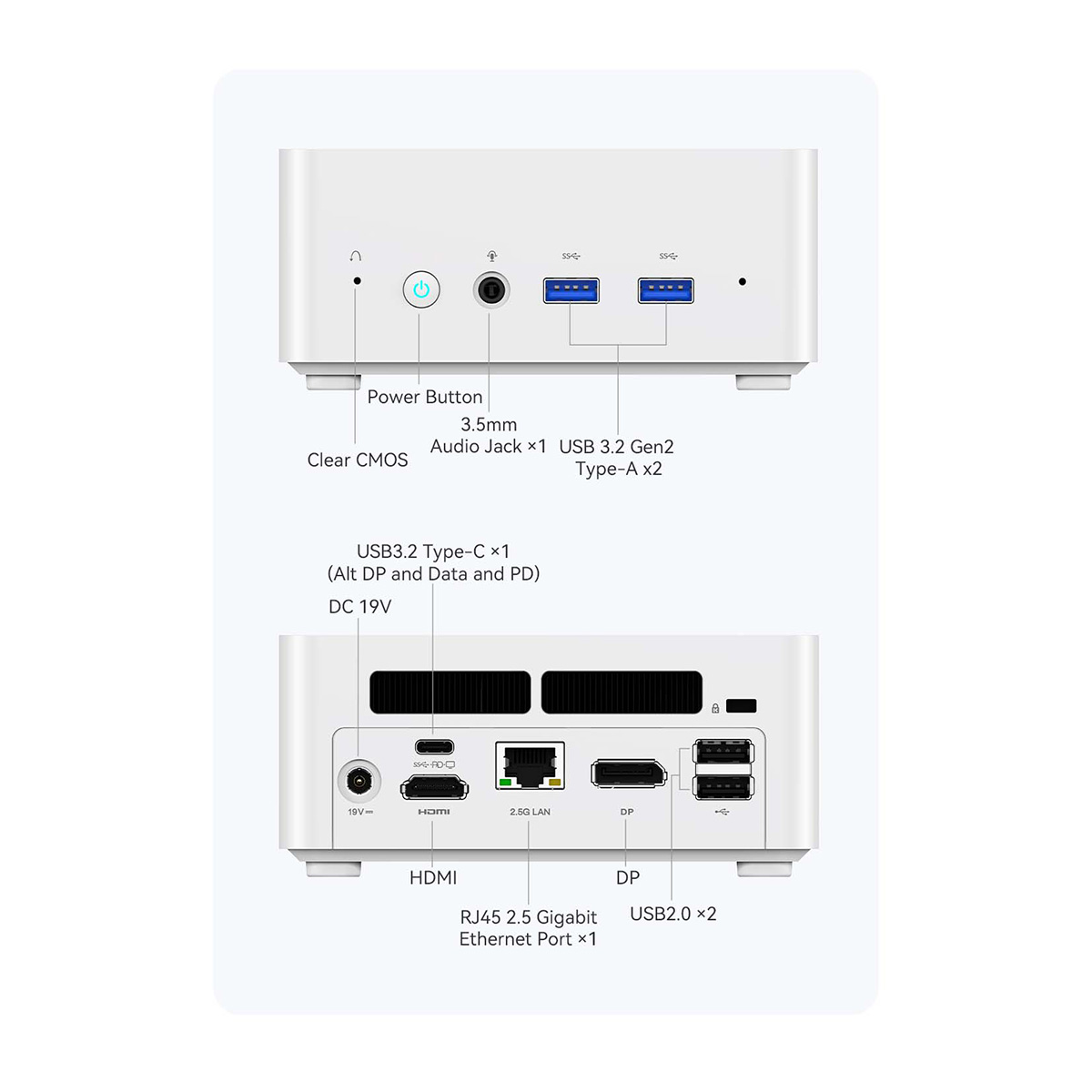 MINISFORUM UN1360W-16/512-W11pro(13620H)