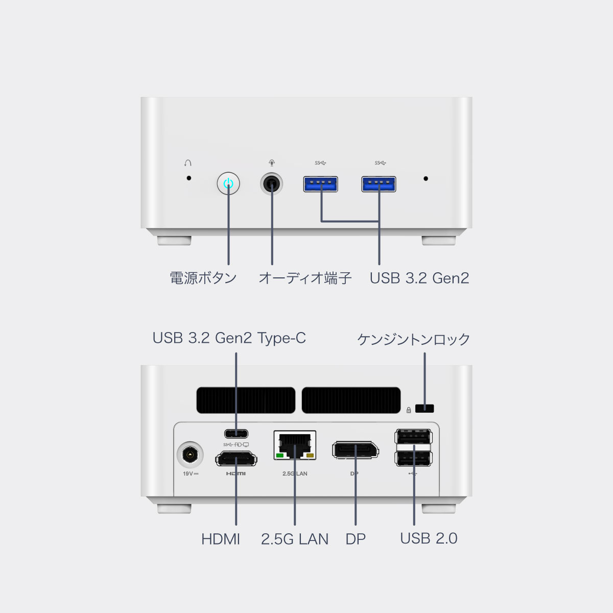 MINISFORUM UN1245W-16/512-W11Pro(12450H)