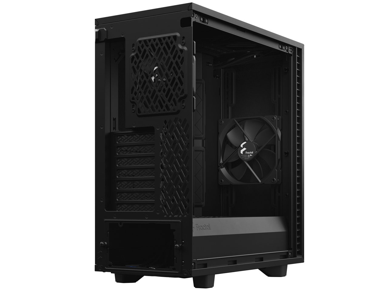 【訳あり品】【シール跡あり】【未開封・未使用】Fractal Design Define 7 Compact Solid FD-C-DEF7C-01 [ブラック]