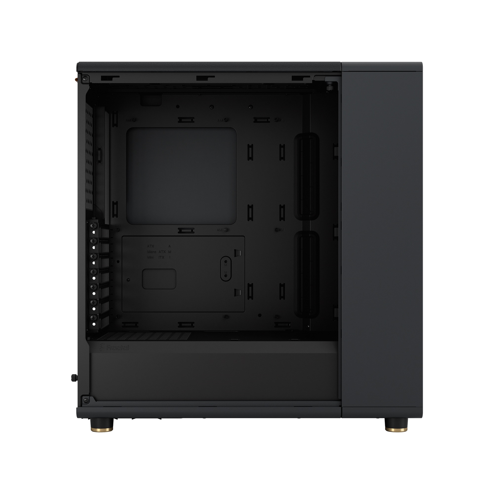 Fractal Design(フラクタルデザイン) North Charcoal Black [ミドルタワー PCケース]