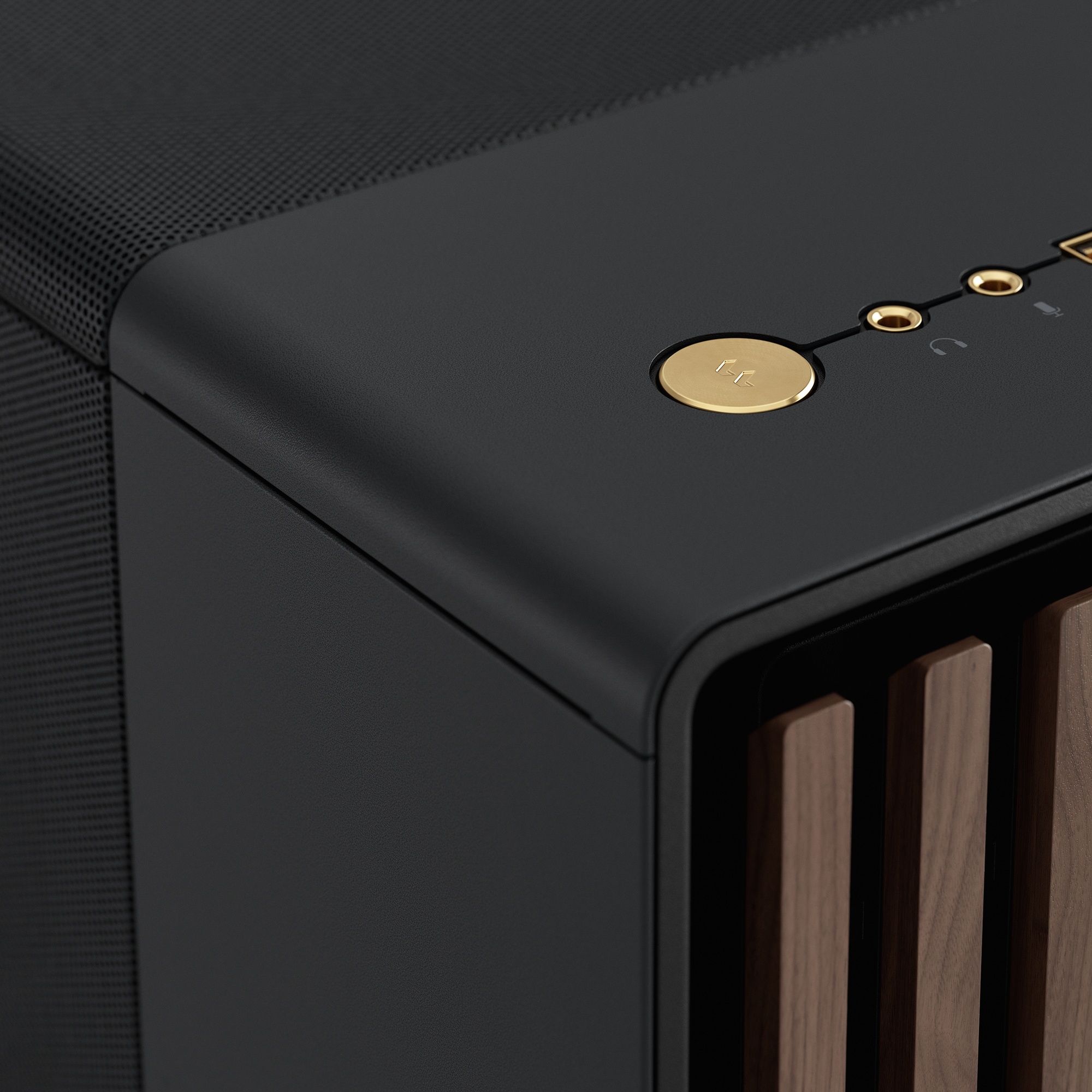 Fractal Design(フラクタルデザイン) North Charcoal Black [ミドルタワー PCケース]