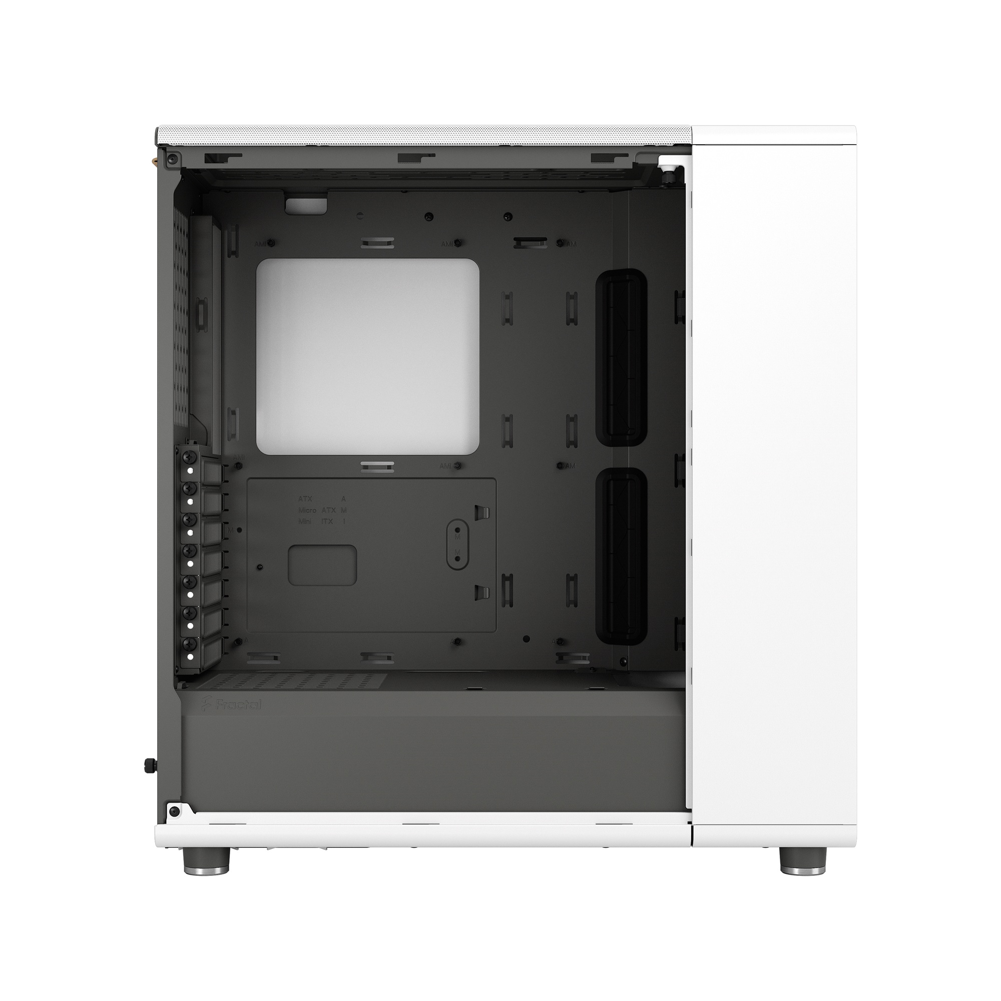 Fractal Design(フラクタルデザイン) North Chalk White [ミドルタワー PCケース]