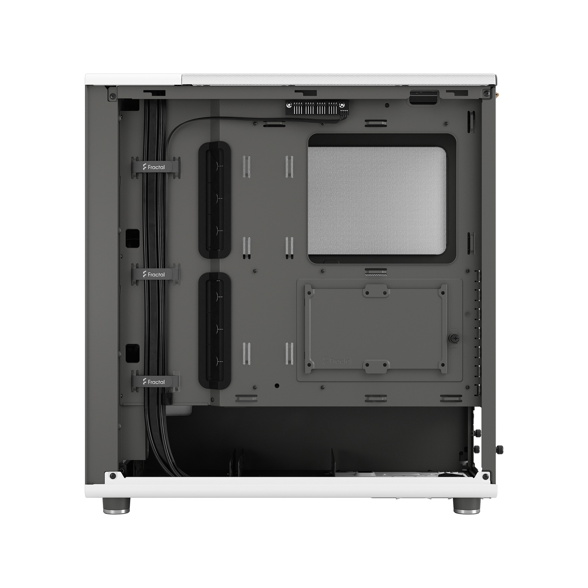 Fractal Design(フラクタルデザイン) North Chalk White [ミドルタワー PCケース]