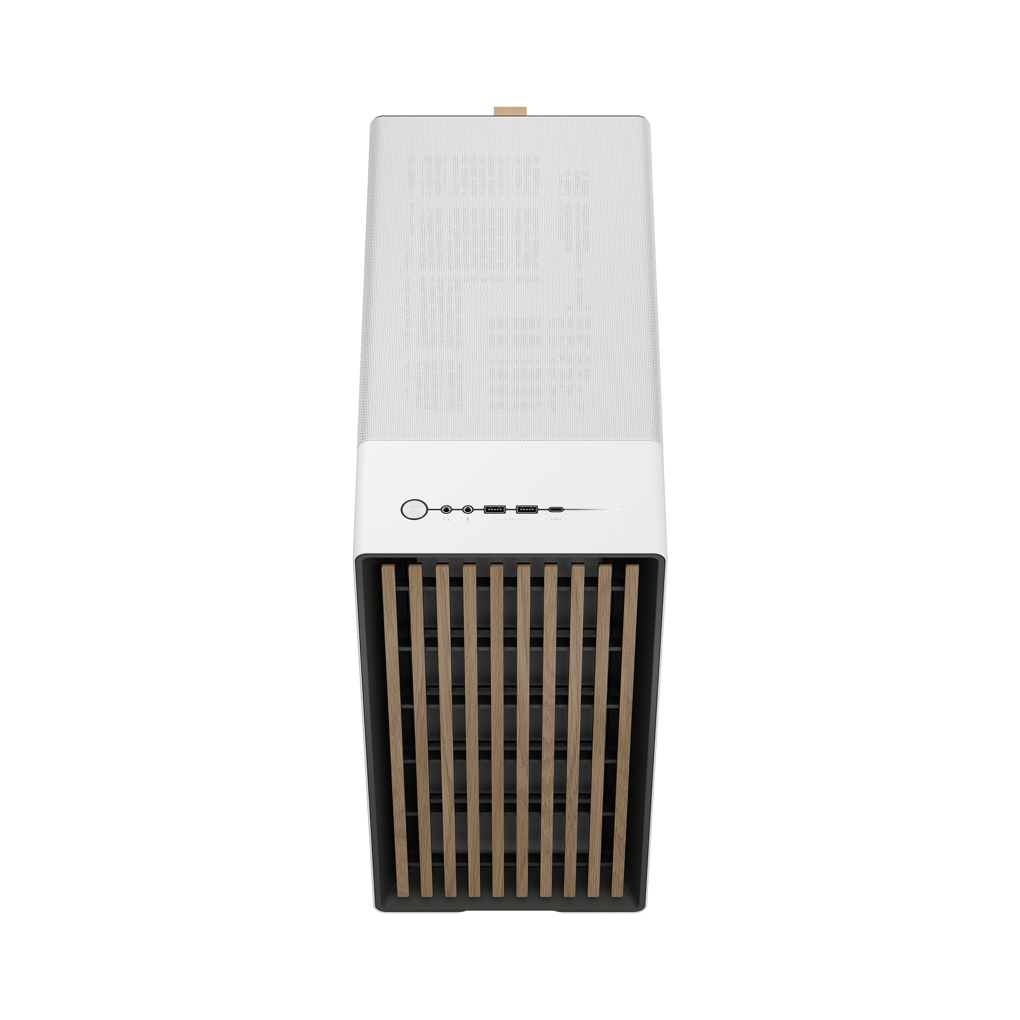 Fractal Design(フラクタルデザイン) North Chalk White [ミドルタワー PCケース]