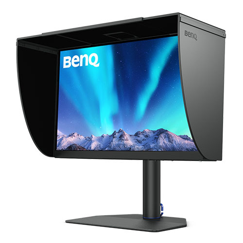 BenQ USB-C接続 PCモニター AQCOLOR SW272U-JP[ダークグレー]