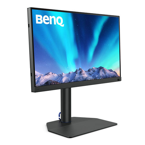 BenQ USB-C接続 PCモニター AQCOLOR SW272Q-JP [ダークグレー ]