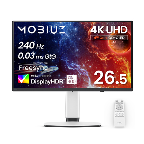 【予約商品】BenQ MOBIUZ EX271UZ [26.5インチ]（2025年10月7日発売）