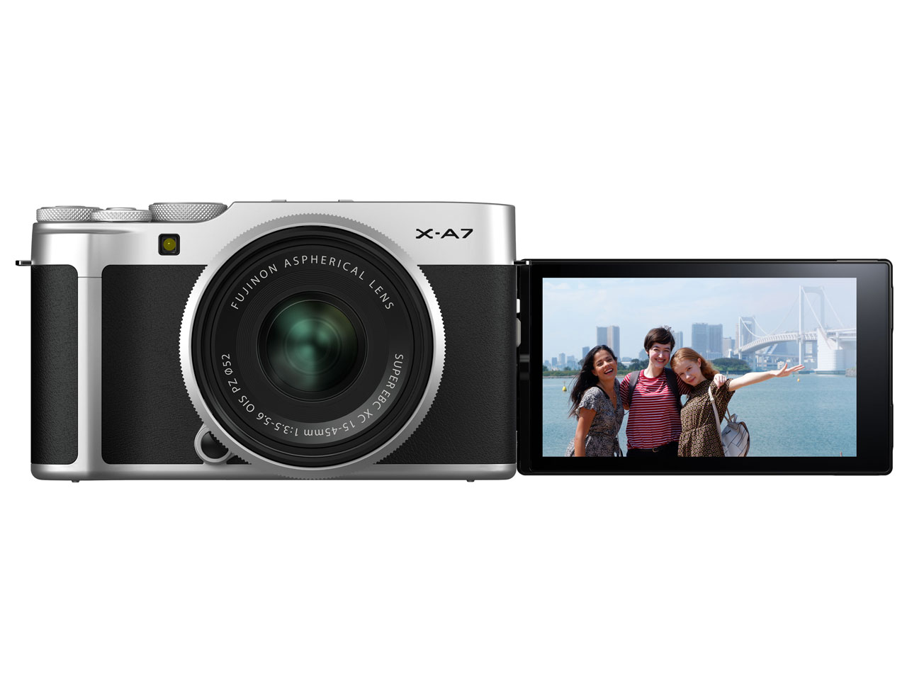 【中古】【店頭展示使用品】ミラーレス一眼カメラ　レンズキット FX-A7LK-S シルバー [ズームレンズ][FXA7LKS](メーカー保証1年）